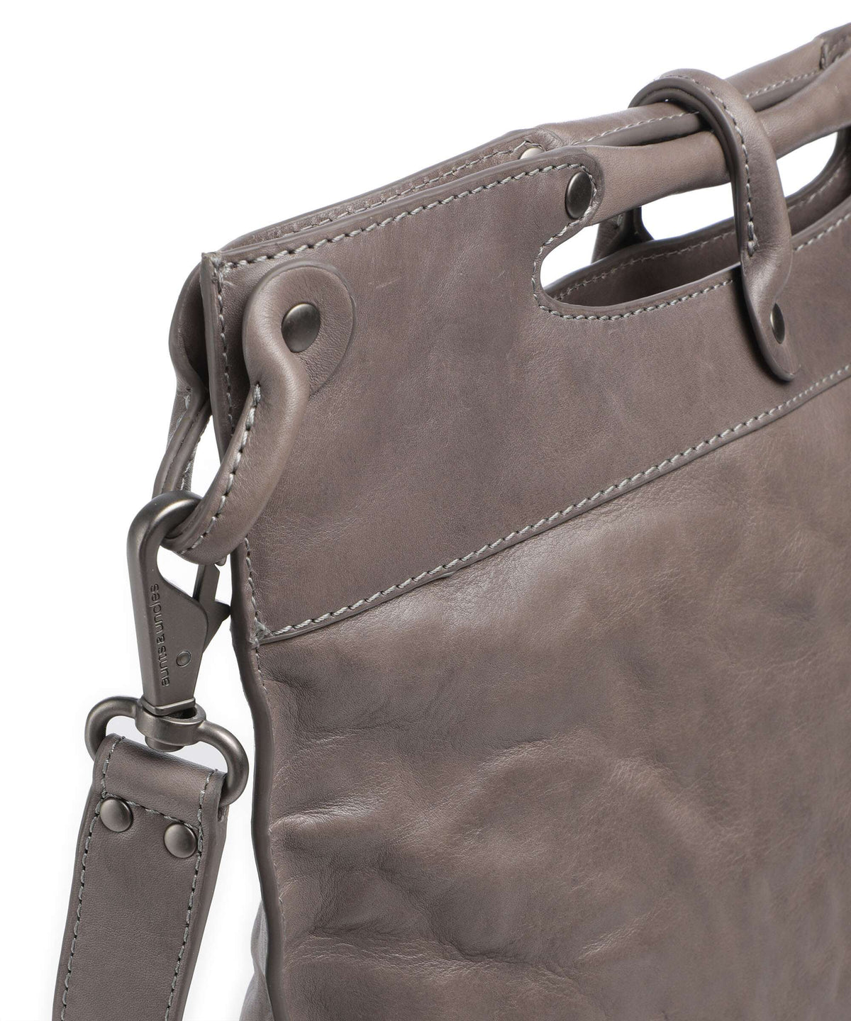 Aunts & Uncles Grandma's Luxury Club Mrs. Pancake Shoulder bag oyster grey