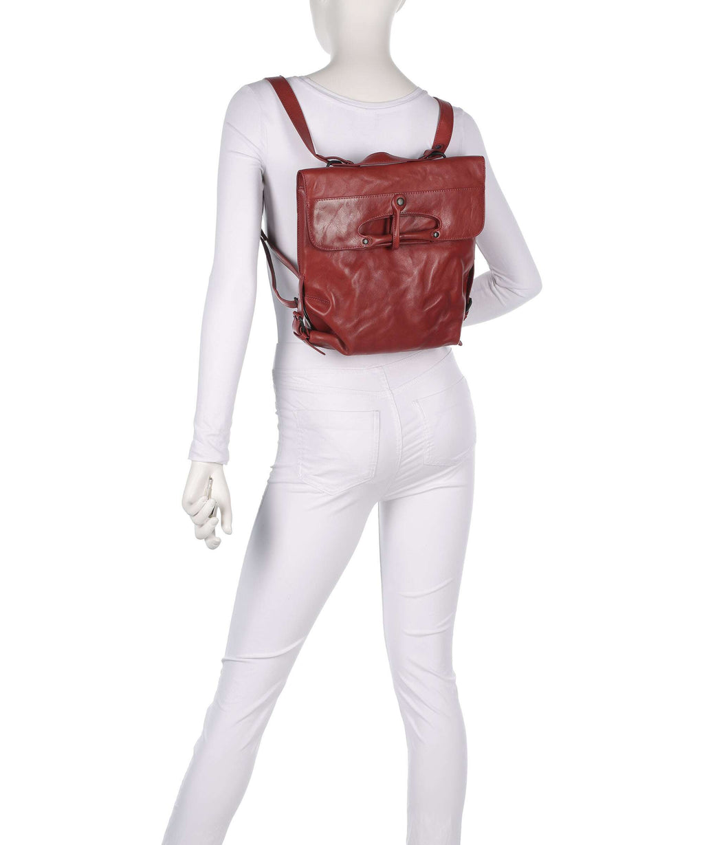 Aunts & Uncles Grandma's Luxury Club Mrs. Mince Pie Backpack bag intense rust