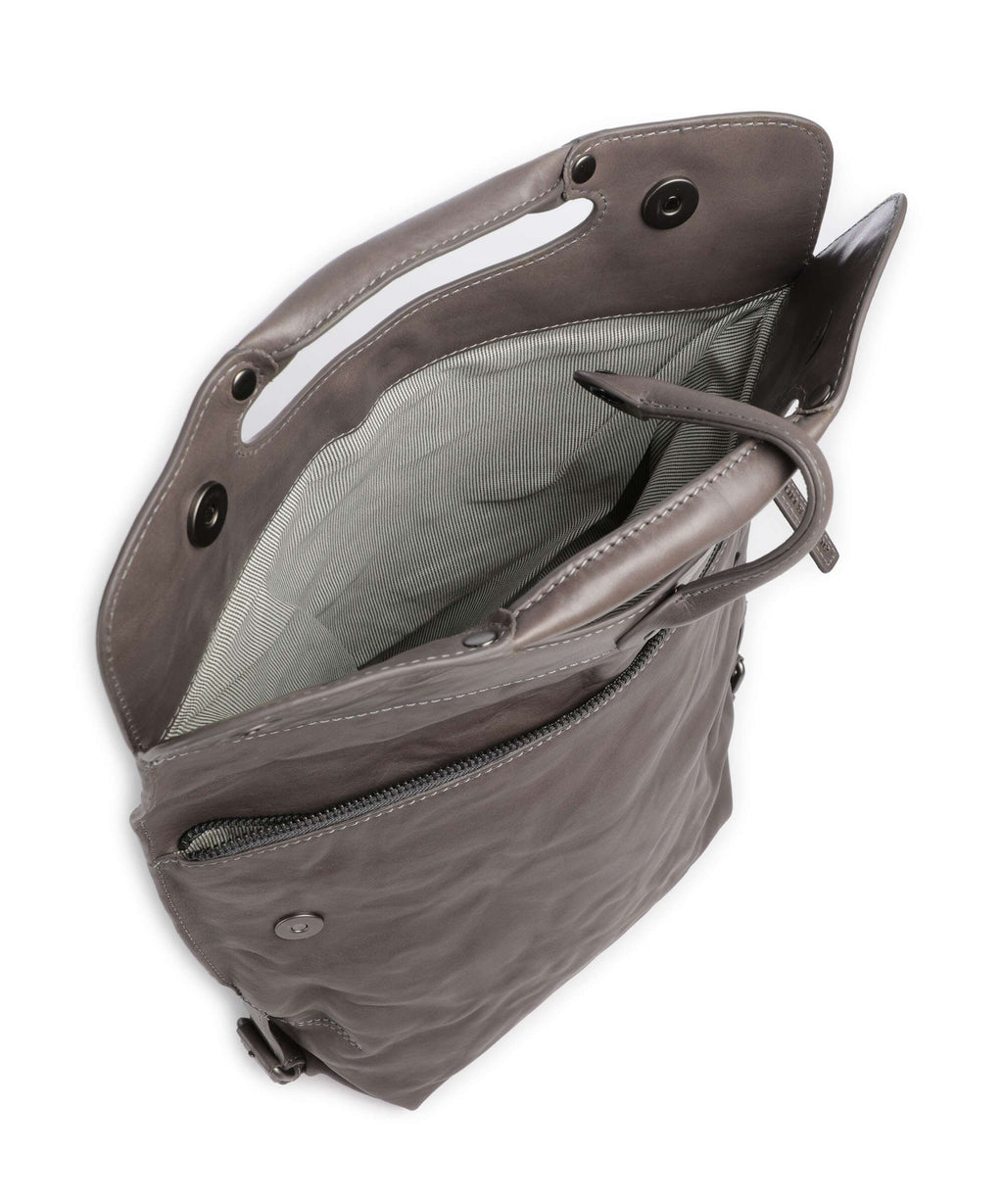 Aunts & Uncles Grandma's Luxury Club Mrs. Mince Pie Backpack bag oyster grey