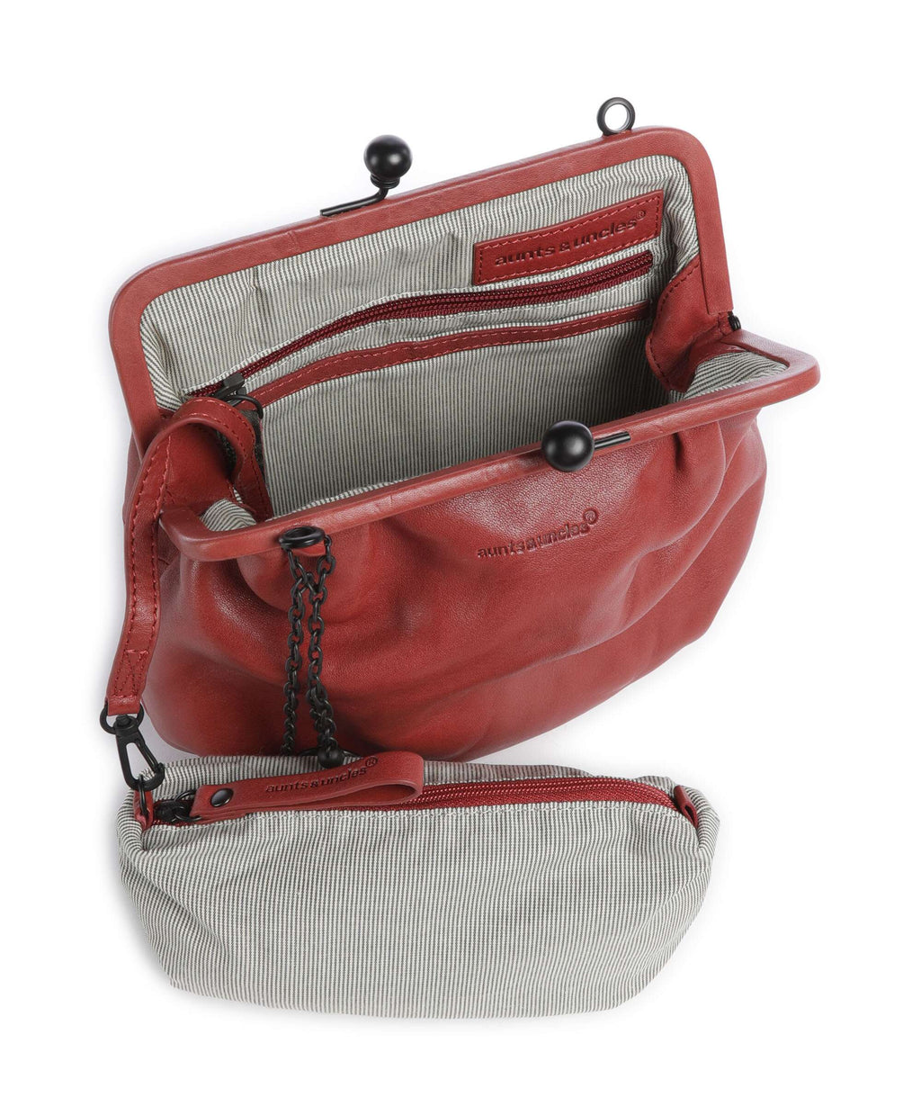 Aunts & Uncles Grandma's Luxury Club Mrs. Fortune Cookie Crossbody bag intense rust