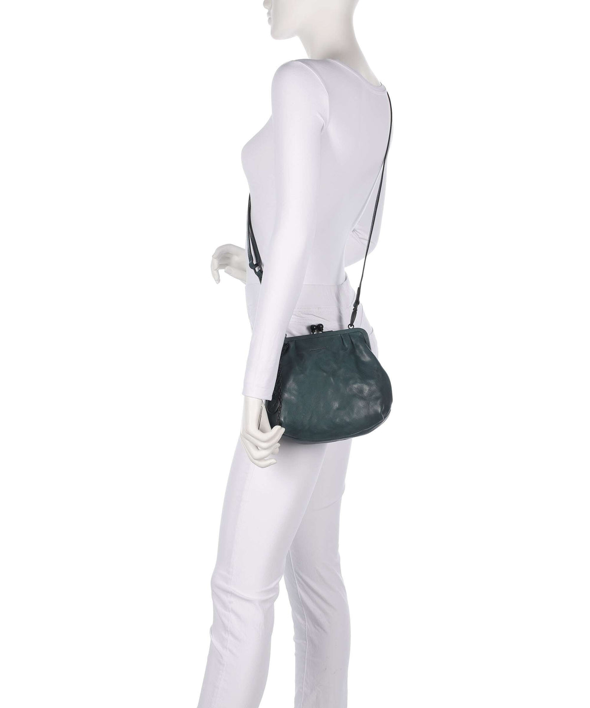 Aunts & Uncles Grandma's Luxury Club Mrs. Fortune Cookie Crossbody bag kelp forest