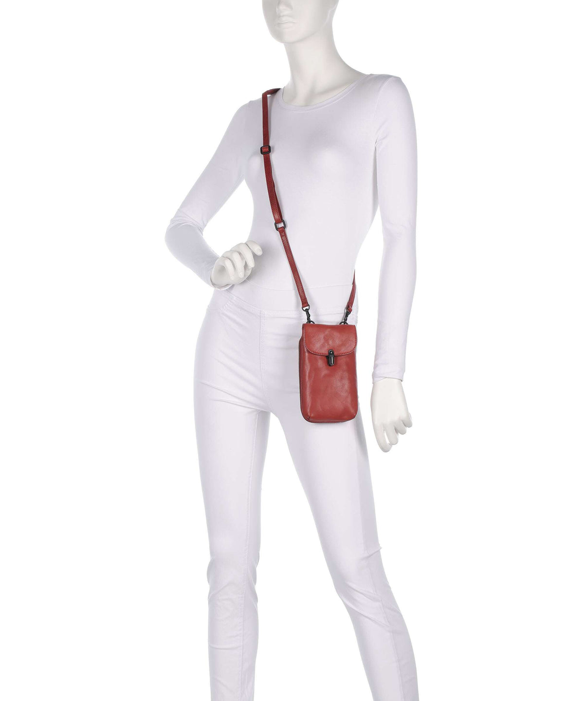 Aunts & Uncles Grandma's Luxury Club Mrs. Lemon Twist Phone bag intense rust