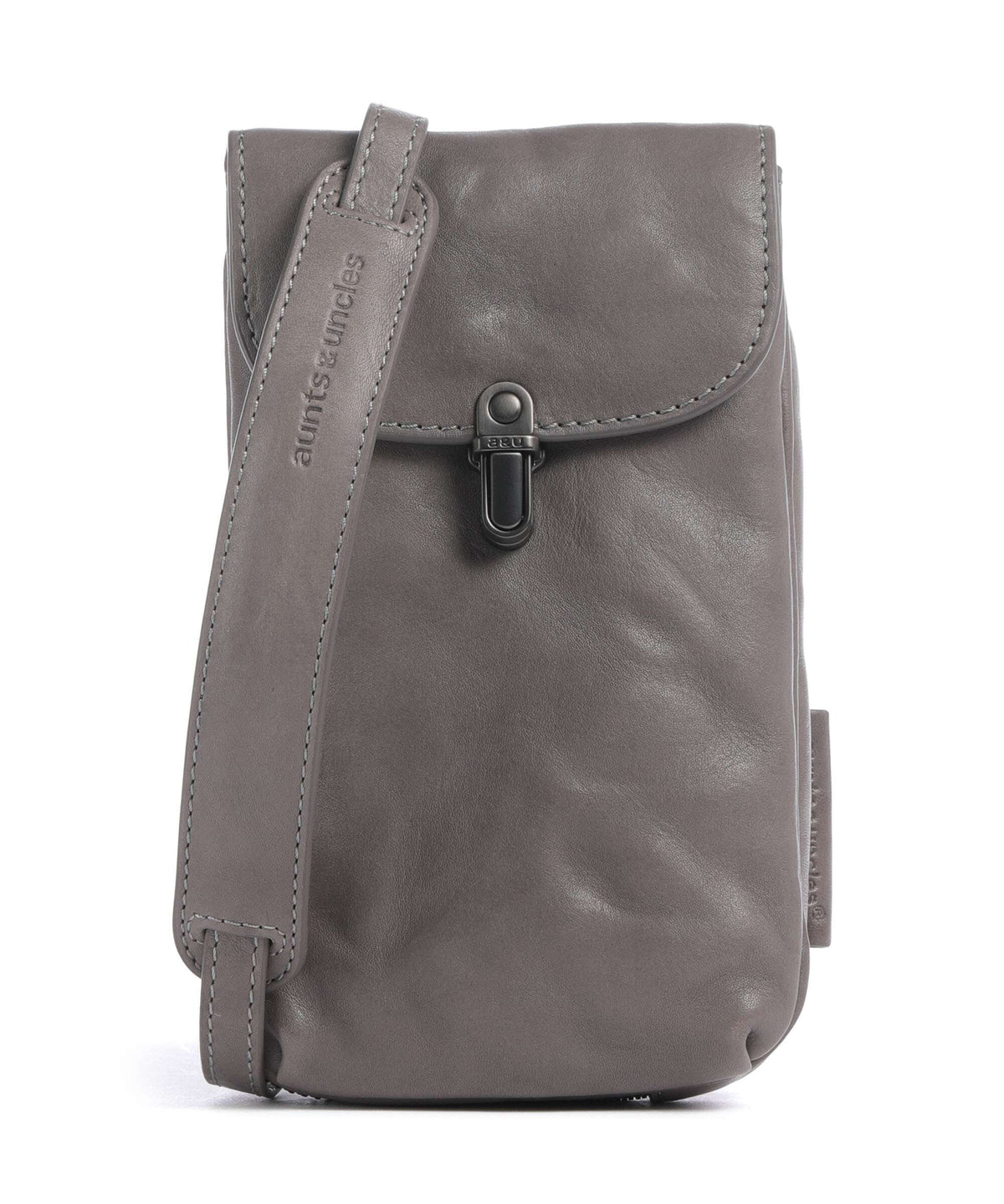 Aunts & Uncles Grandma's Luxury Club Mrs. Lemon Twist Phone bag oyster grey