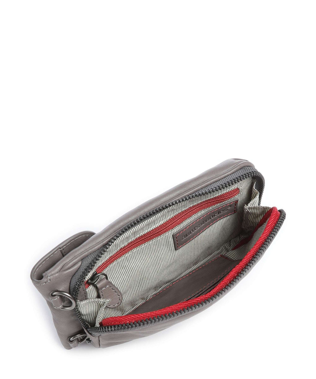 Aunts & Uncles Grandma's Luxury Club Mrs. Lemon Twist Phone bag oyster grey