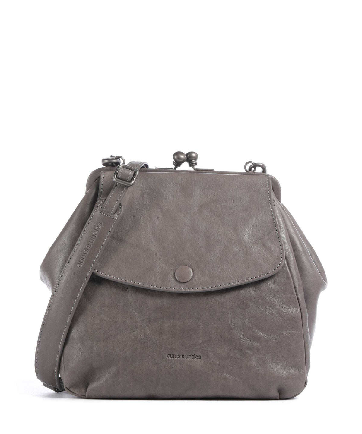Aunts & Uncles Grandma's Luxury Club Mrs. Cake Pop Crossbody bag oyster grey