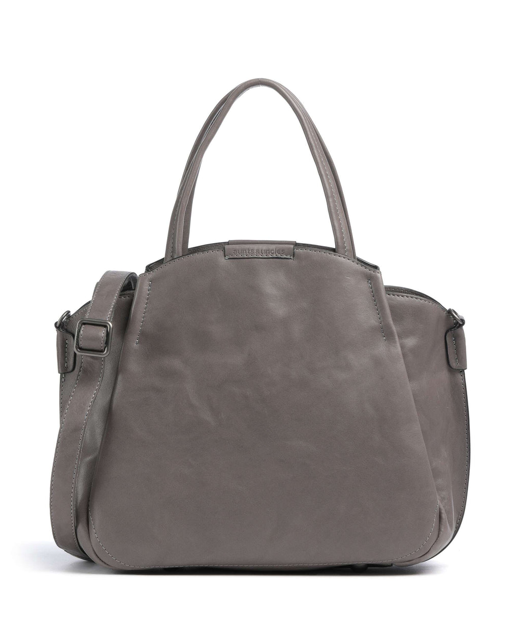 Aunts & Uncles Grandma's Luxury Club Mrs. Chiffon Pie Handbag oyster grey