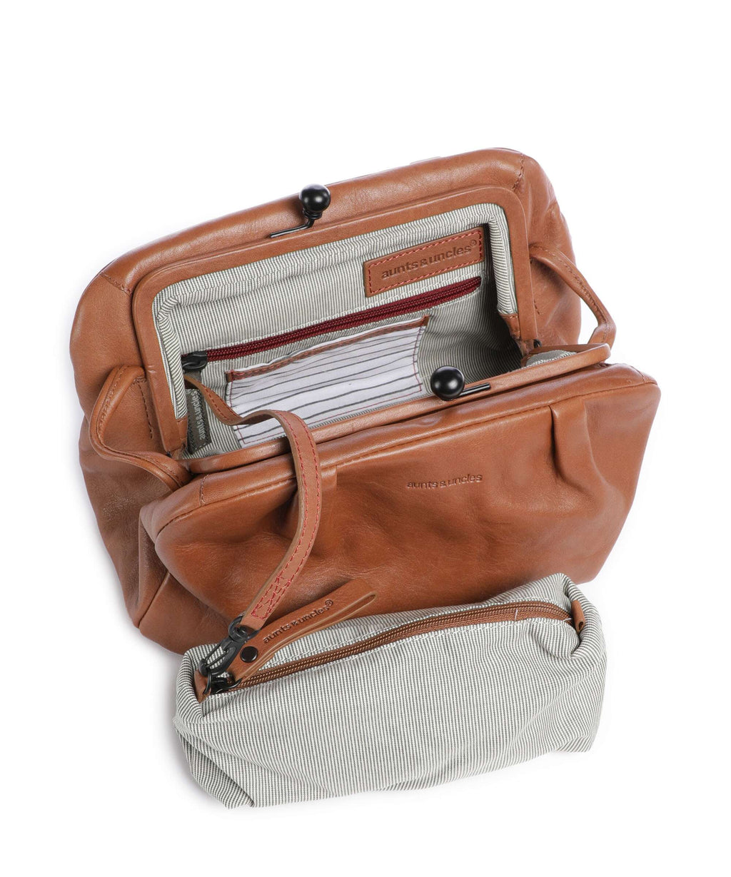 Aunts & Uncles Grandma's Luxury Club Mrs. Frosting Crossbody bag caramel