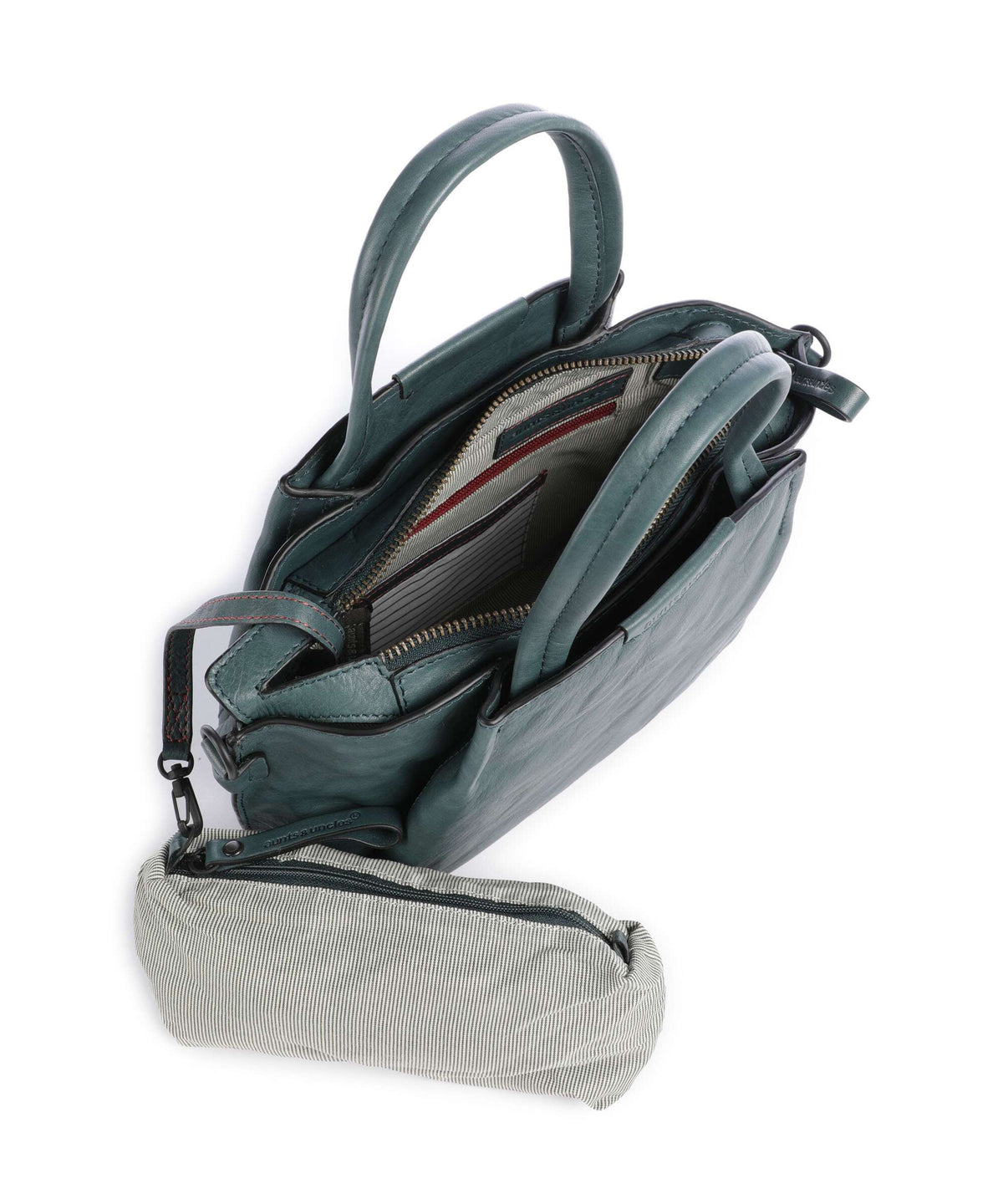 Aunts & Uncles Grandma's Luxury Club Mrs. Plum Crumble Handbag kelp forest