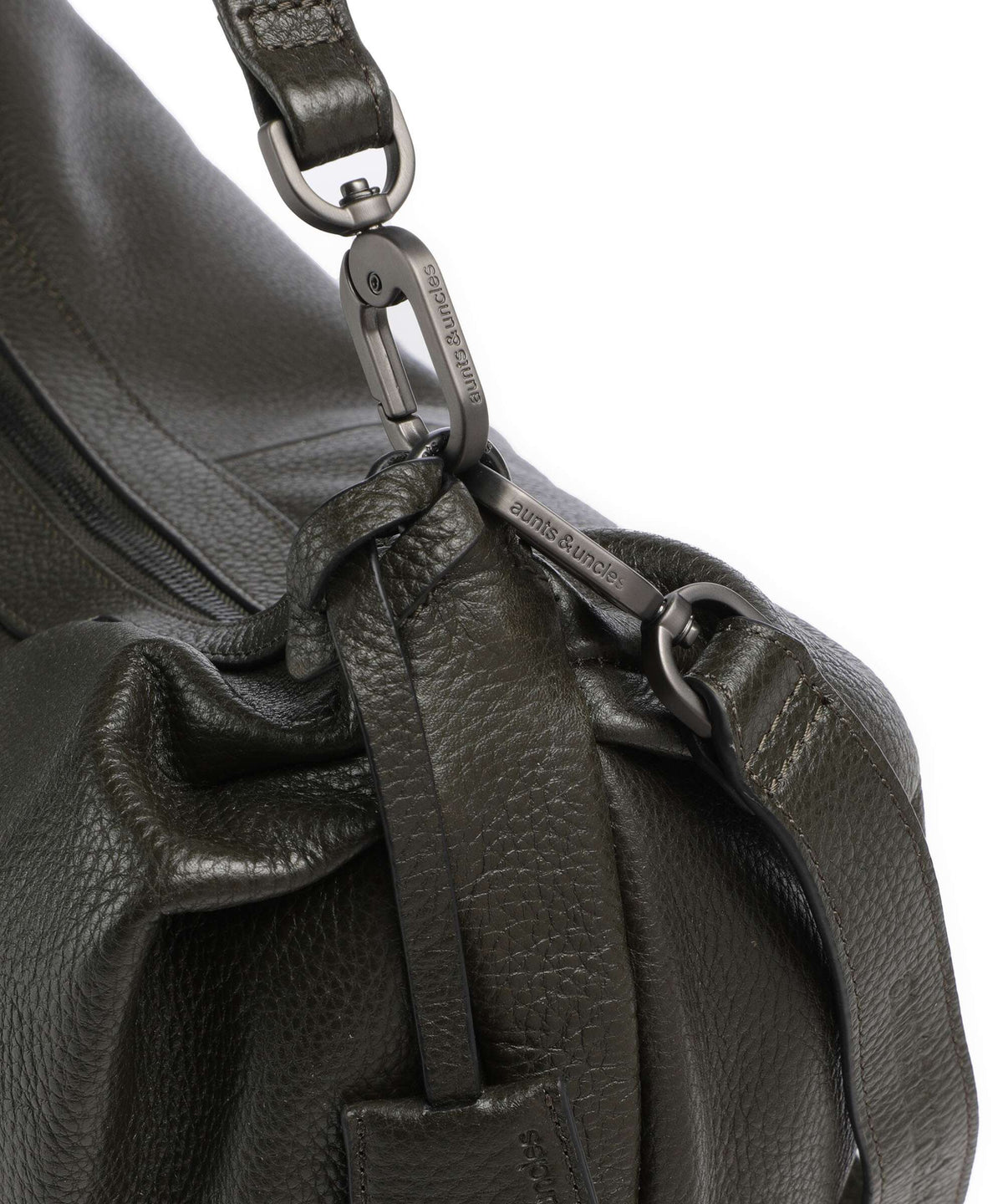 Aunts & Uncles Philocalists Dewdrop Hobo bag ivy green