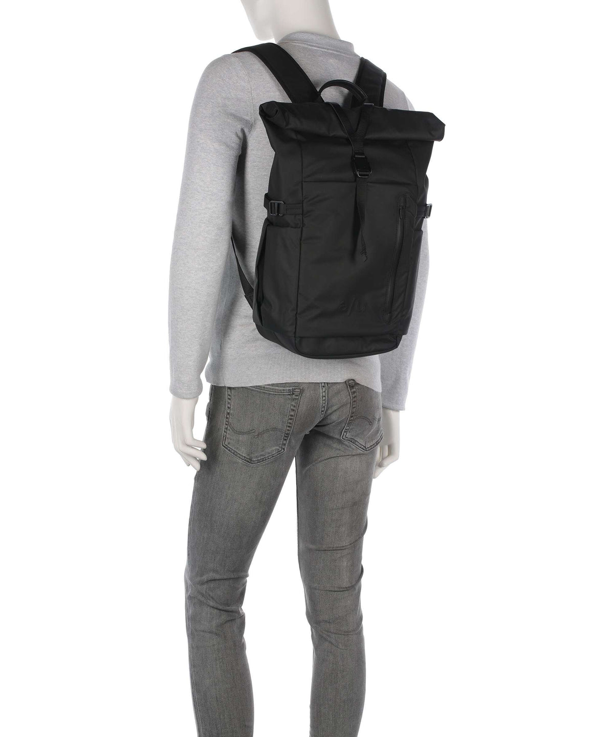 Aunts & Uncles Japan RE Tokachi Rolltop backpack black