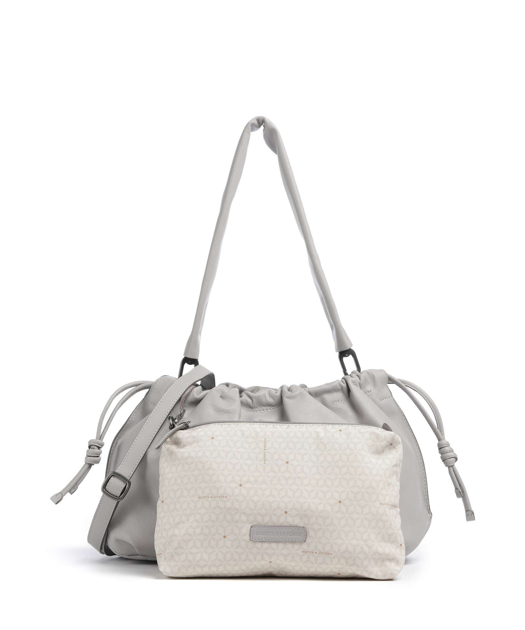 Aunts & Uncles Bohemian Vibes Bloom Hobo bag ash