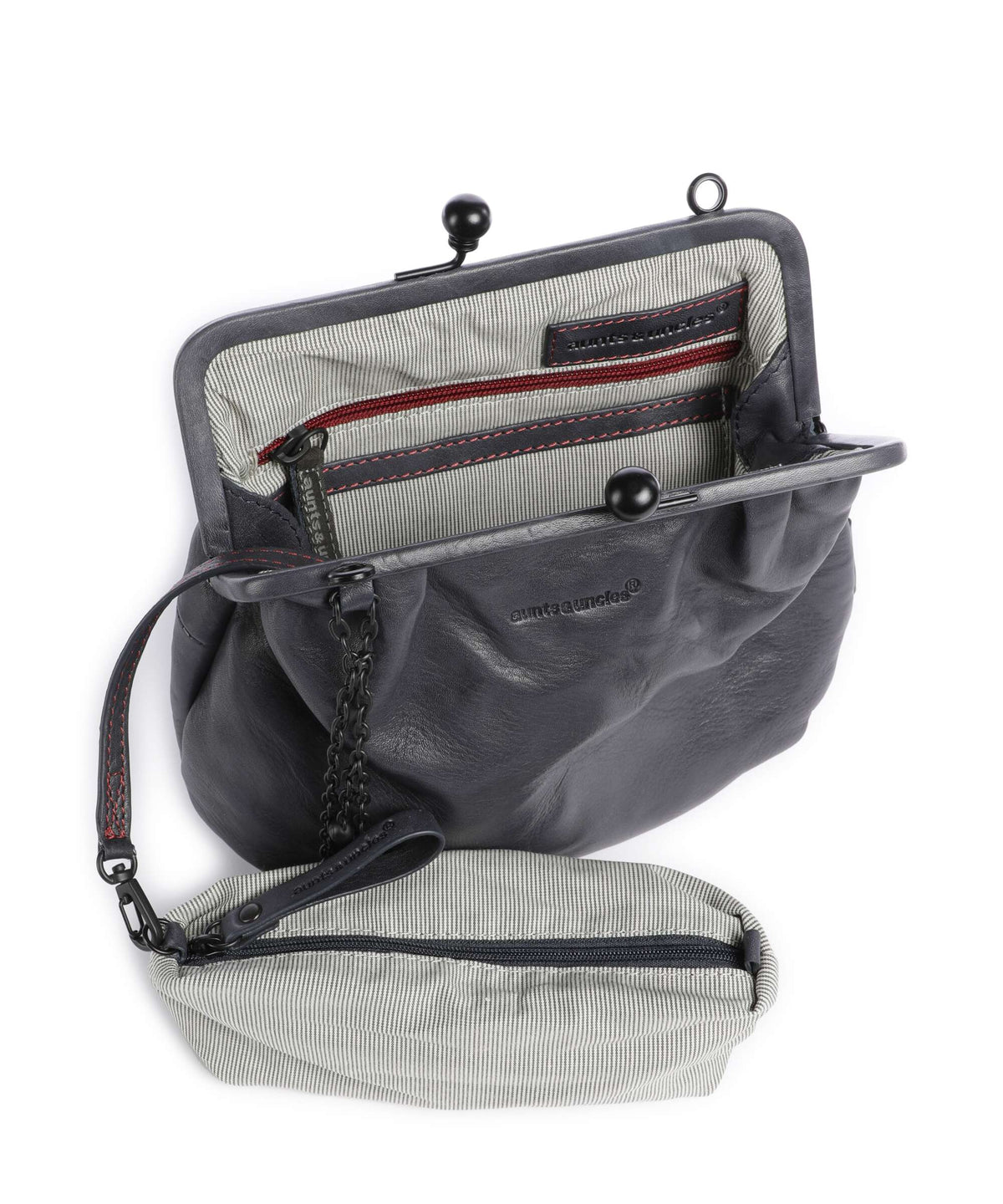 Aunts & Uncles Grandma's Luxury Club Mrs. Fortune Cookie Crossbody bag navy blue
