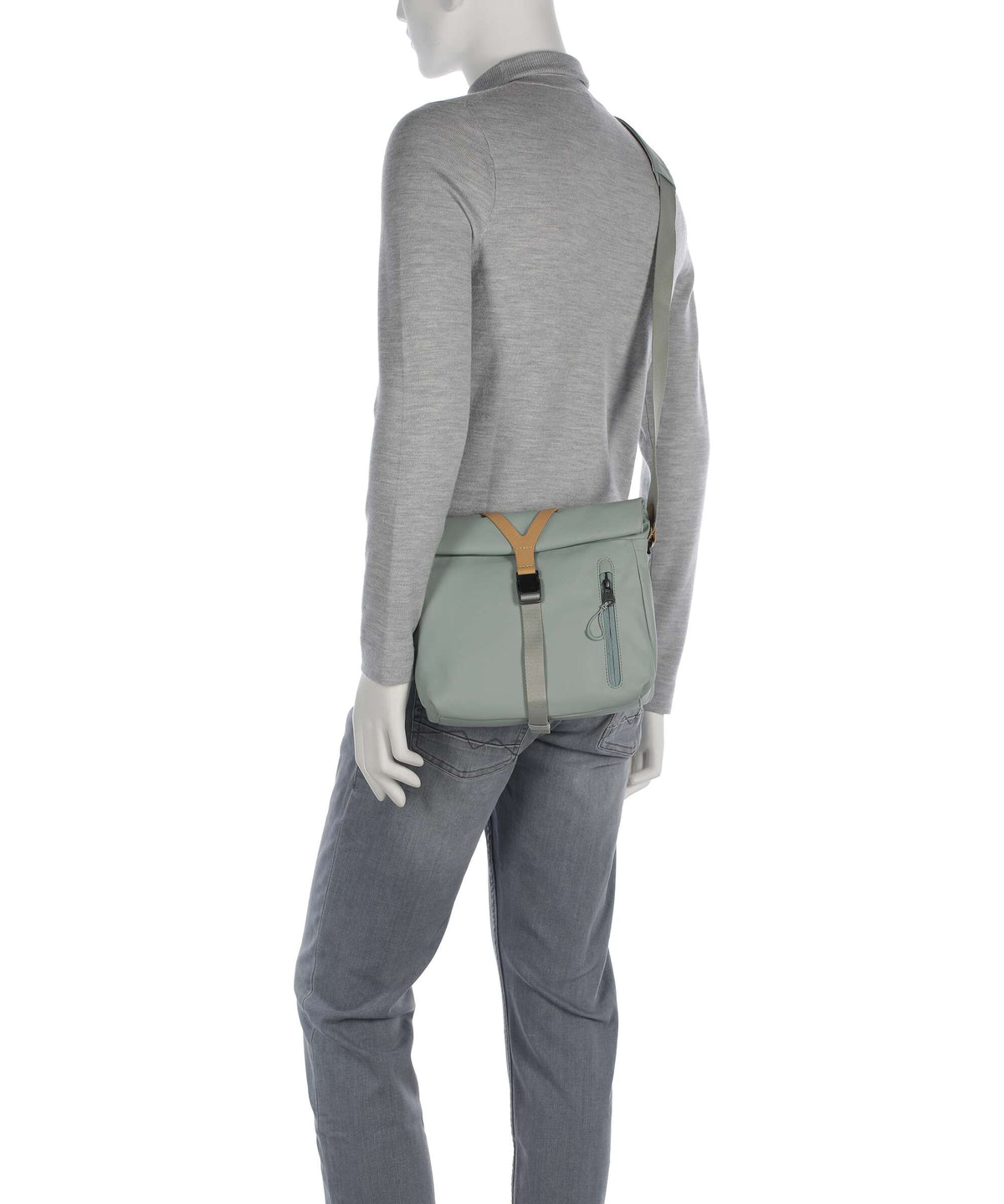 Aunts & Uncles Japan RE Seki Crossbody bag sage green