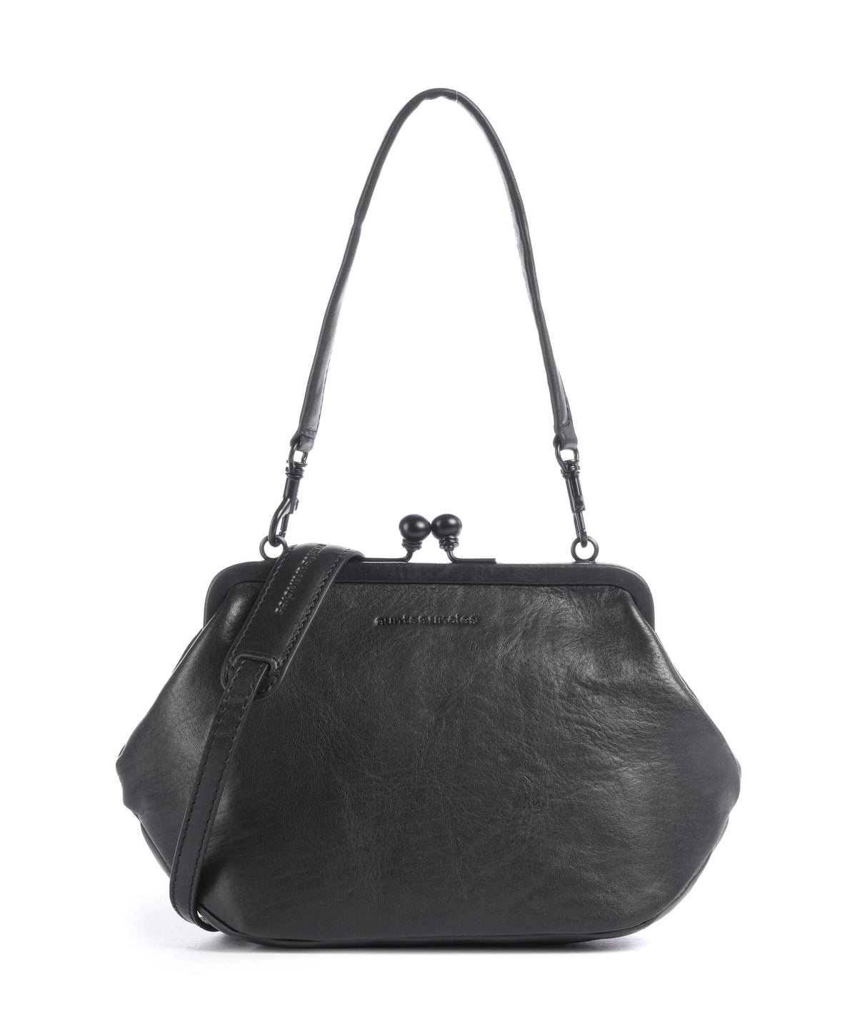 Aunts & Uncles Grandma's Luxury Club Mrs. Pizzelle Crossbody bag black smoke