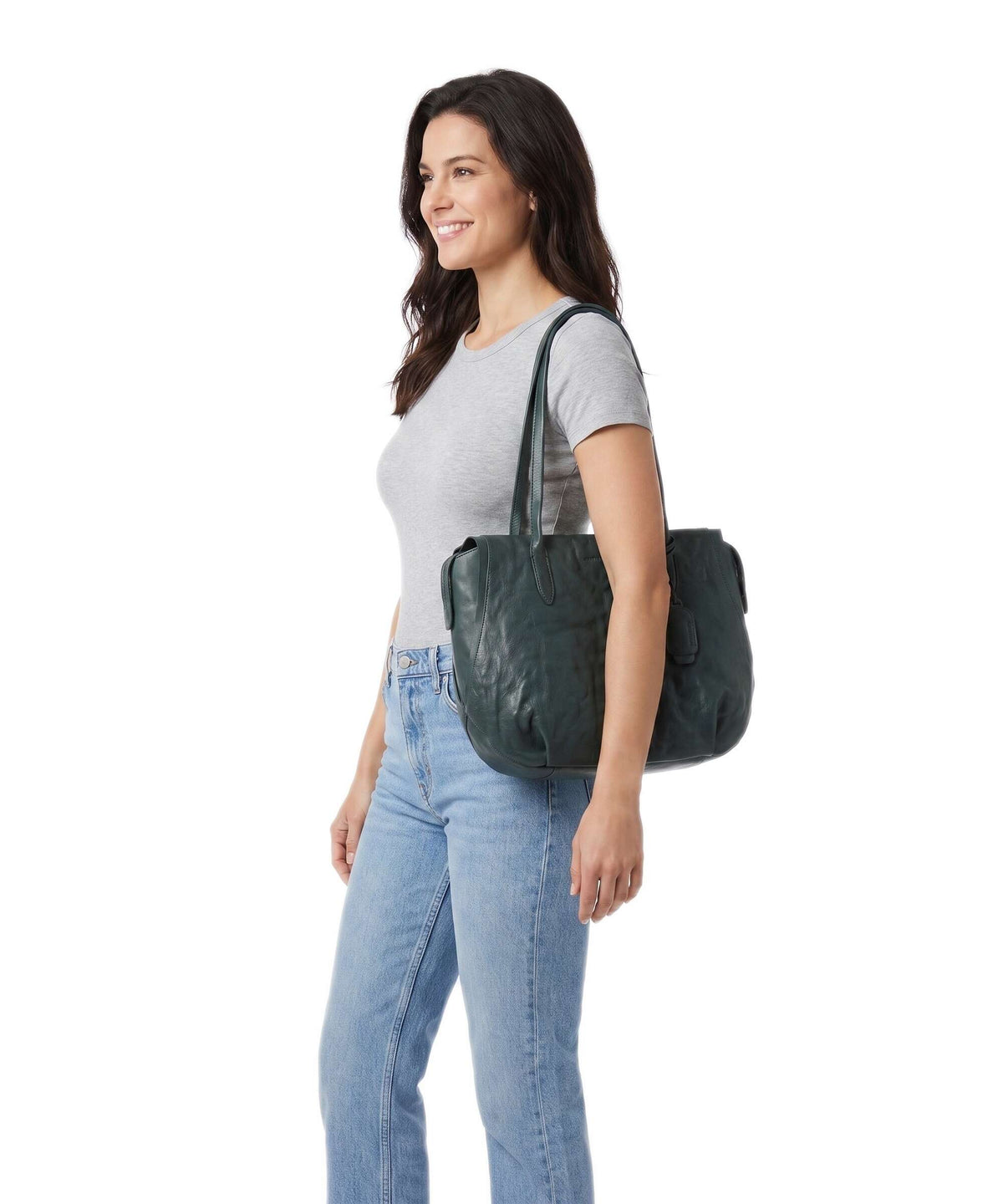 Aunts & Uncles Grandma's Luxury Club Mrs. Florentine Tote bag green jewel