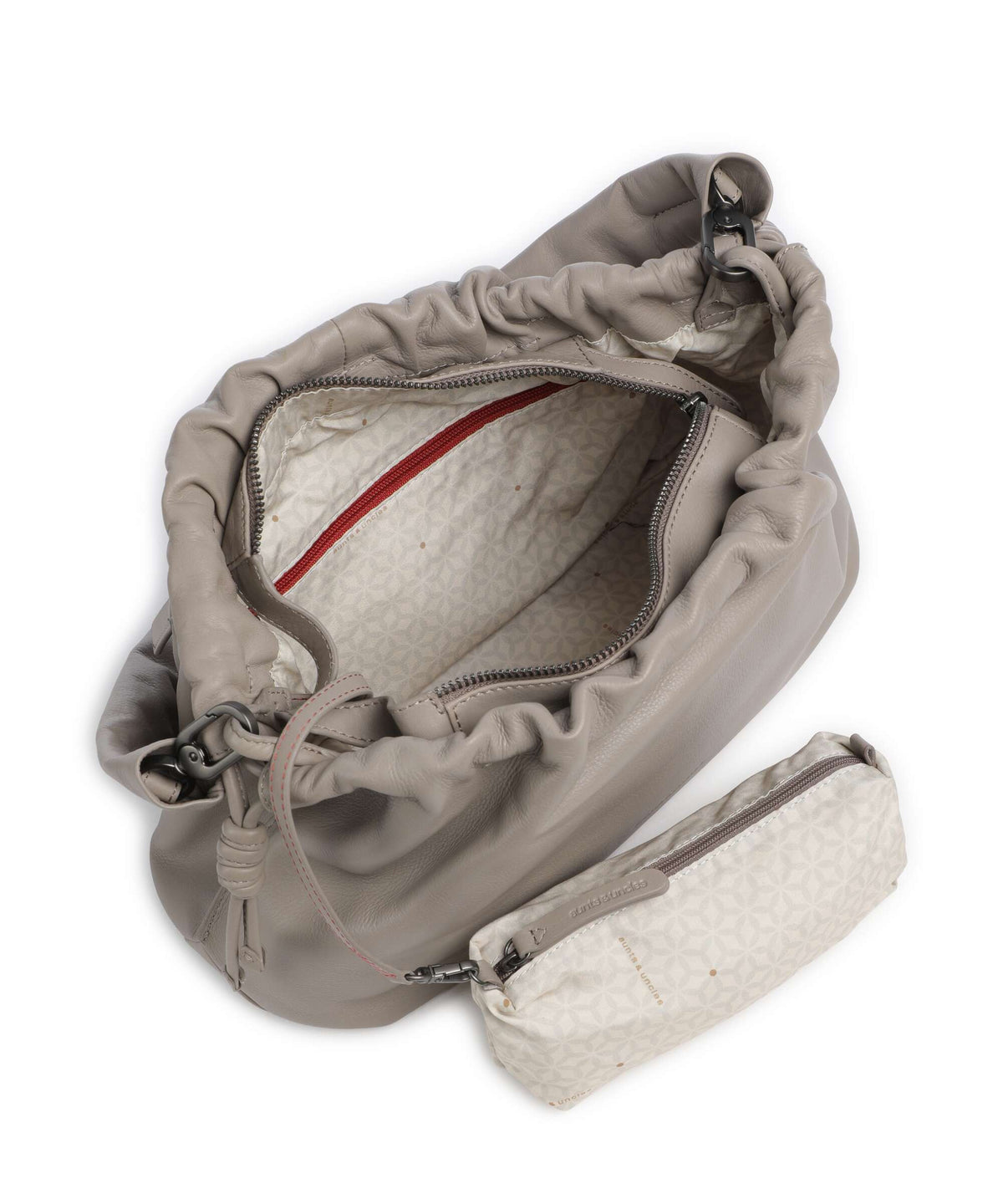 Aunts & Uncles Bohemian Vibes Bloom Hobo bag taupe