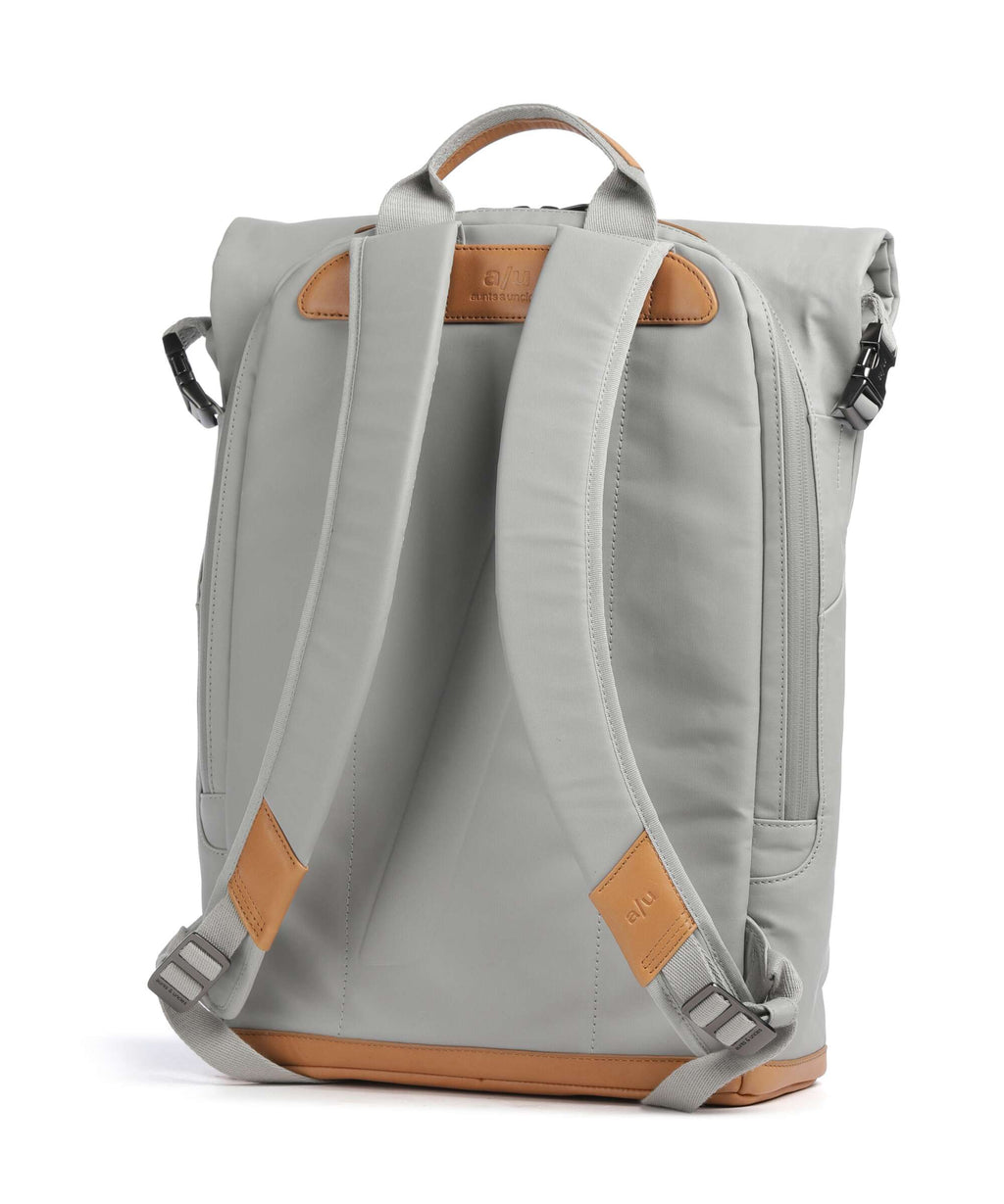 Aunts & Uncles Japan Fukui Rolltop backpack circular grey