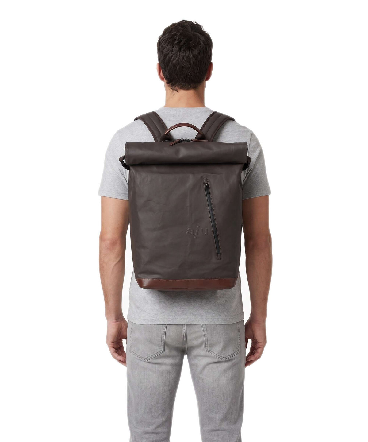 Aunts & Uncles Japan Matsuyama Rolltop backpack ground coffee