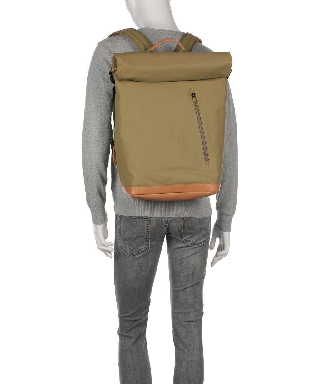 Aunts & Uncles Japan Matsuyama Rolltop backpack olive stone