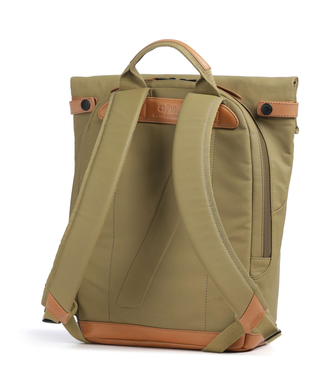 Aunts & Uncles Japan Wakayama Rolltop backpack olive stone