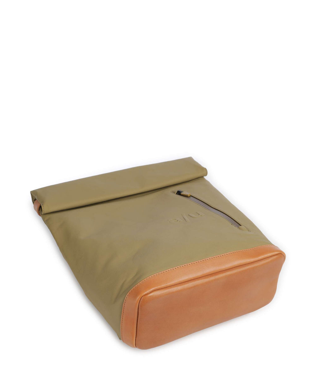 Aunts & Uncles Japan Wakayama Rolltop backpack olive stone