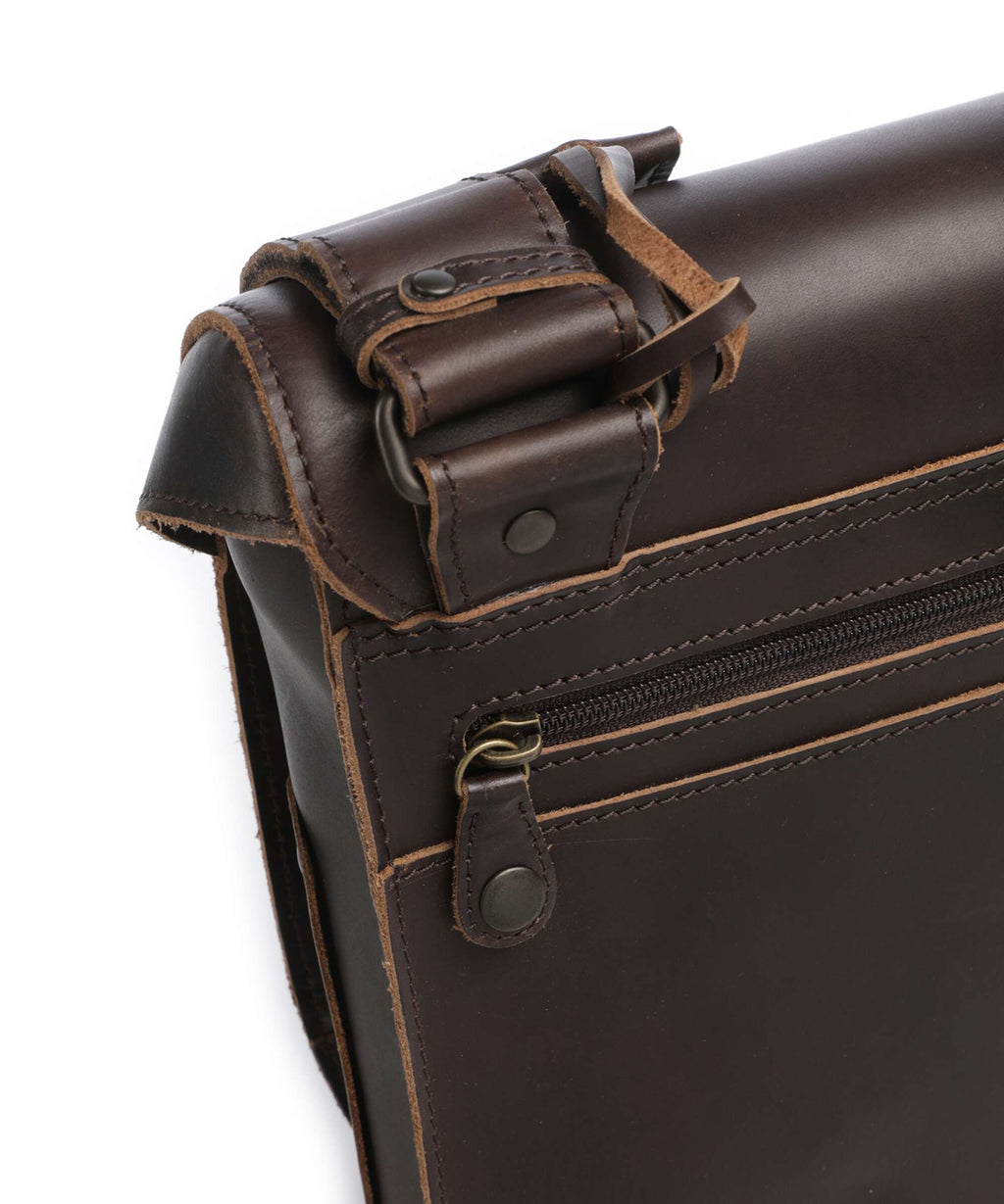 Aunts & Uncles Heritage Jason Crossbody bag dark brown