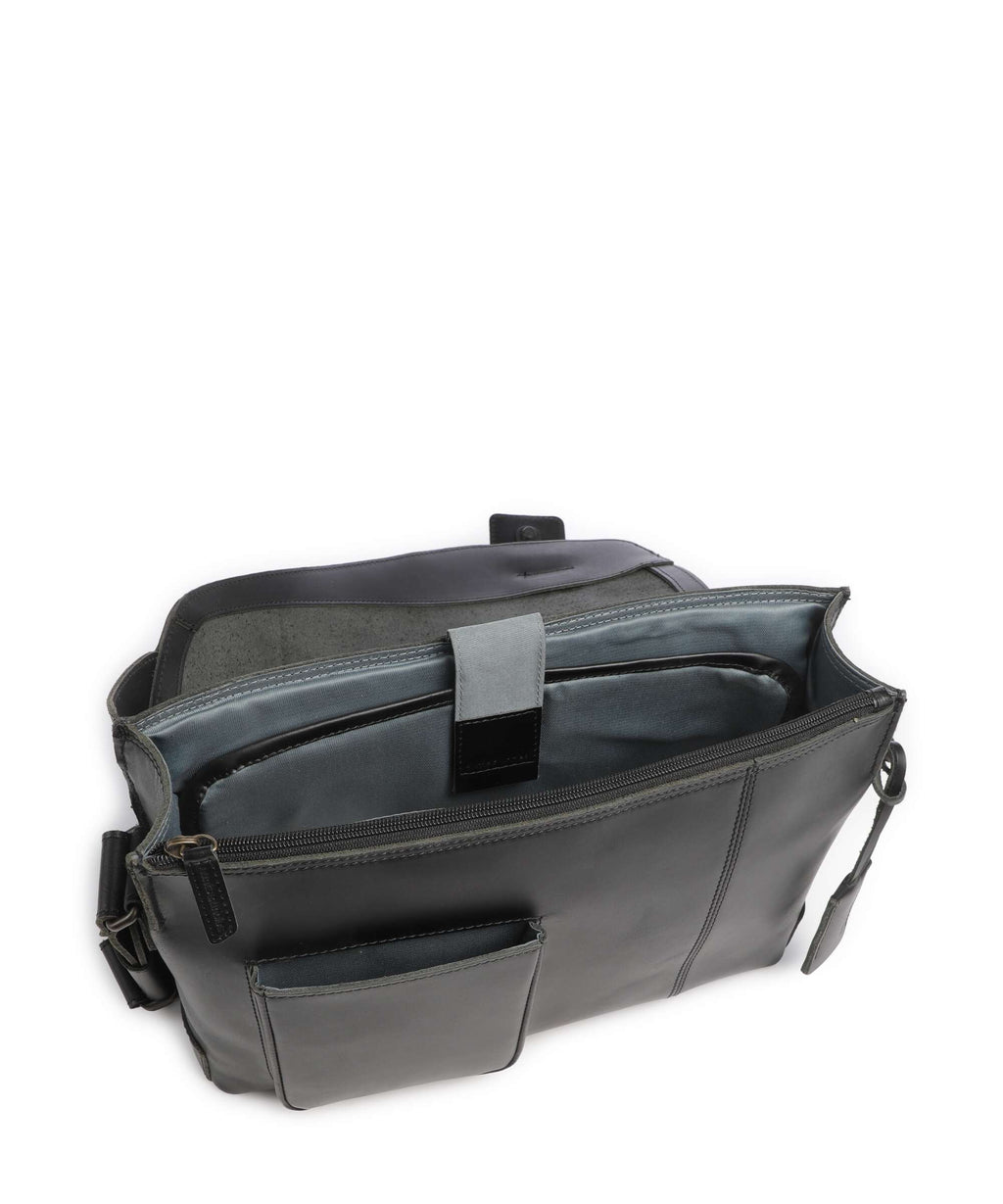 Aunts & Uncles Heritage Judd Messenger bag black