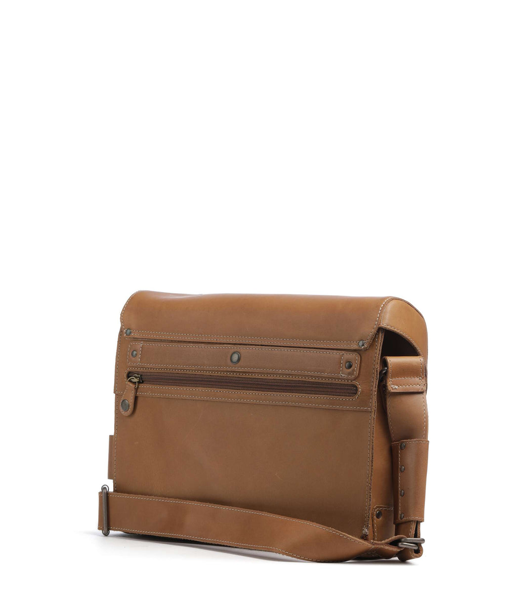 Aunts & Uncles Heritage Judd Messenger bag tan