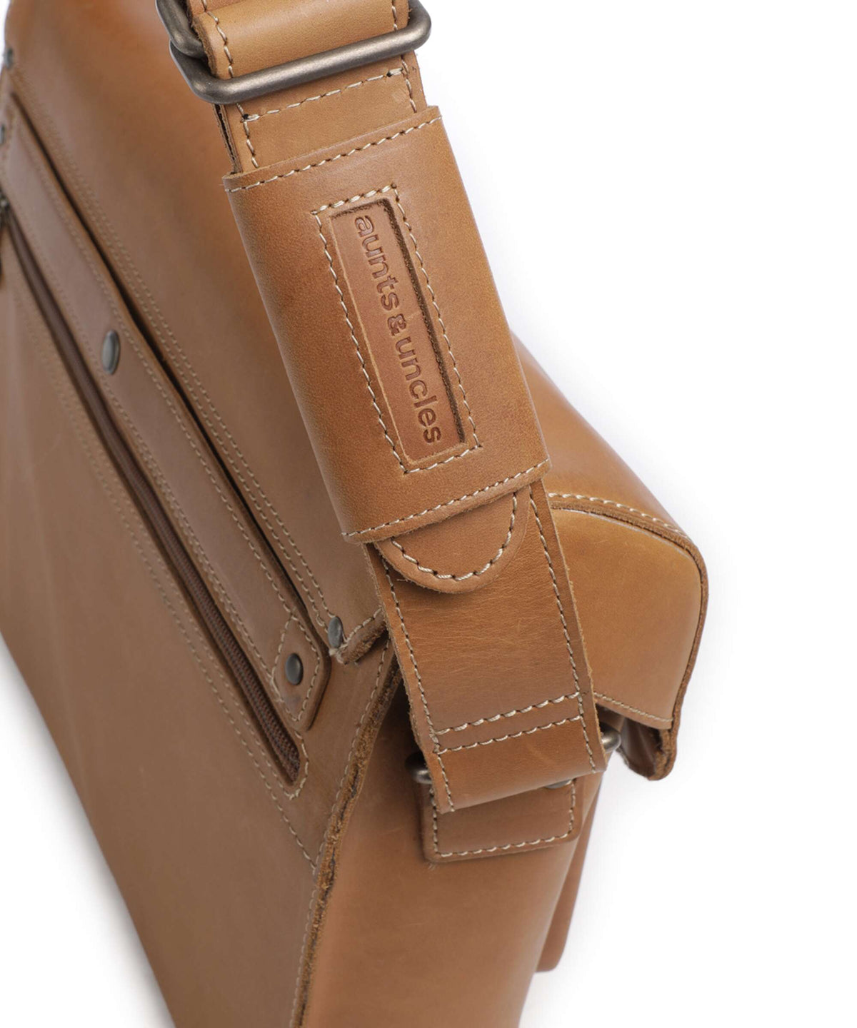 Aunts & Uncles Heritage Judd Messenger bag tan