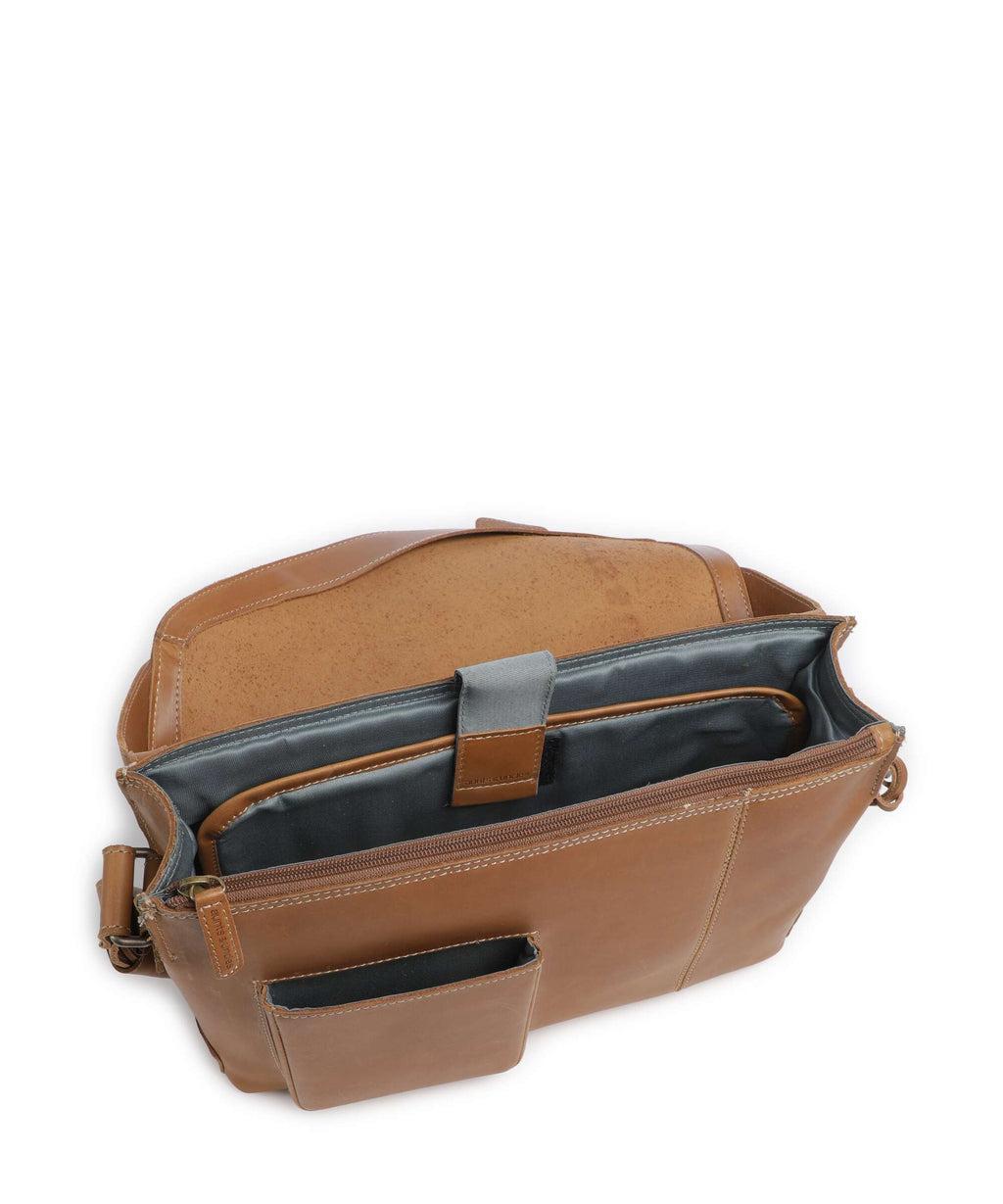 Aunts & Uncles Heritage Judd Messenger bag tan