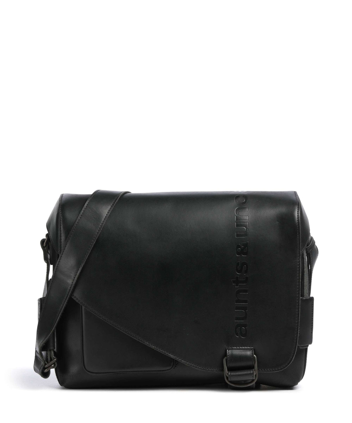 Aunts & Uncles Heritage Medium Judd Messenger bag black