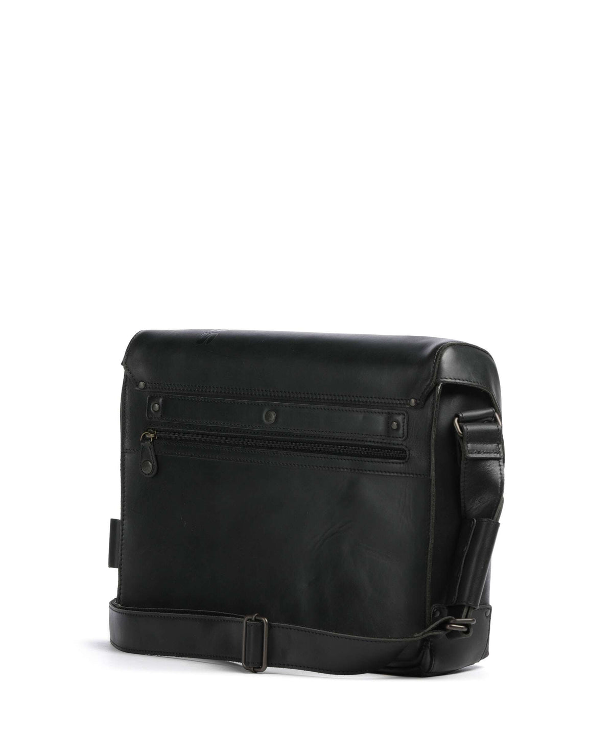 Aunts & Uncles Heritage Medium Judd Messenger bag black