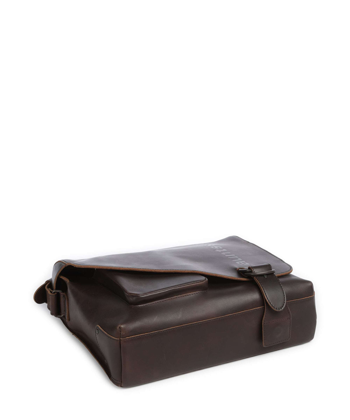 Aunts & Uncles Heritage Medium Judd Messenger bag dark brown
