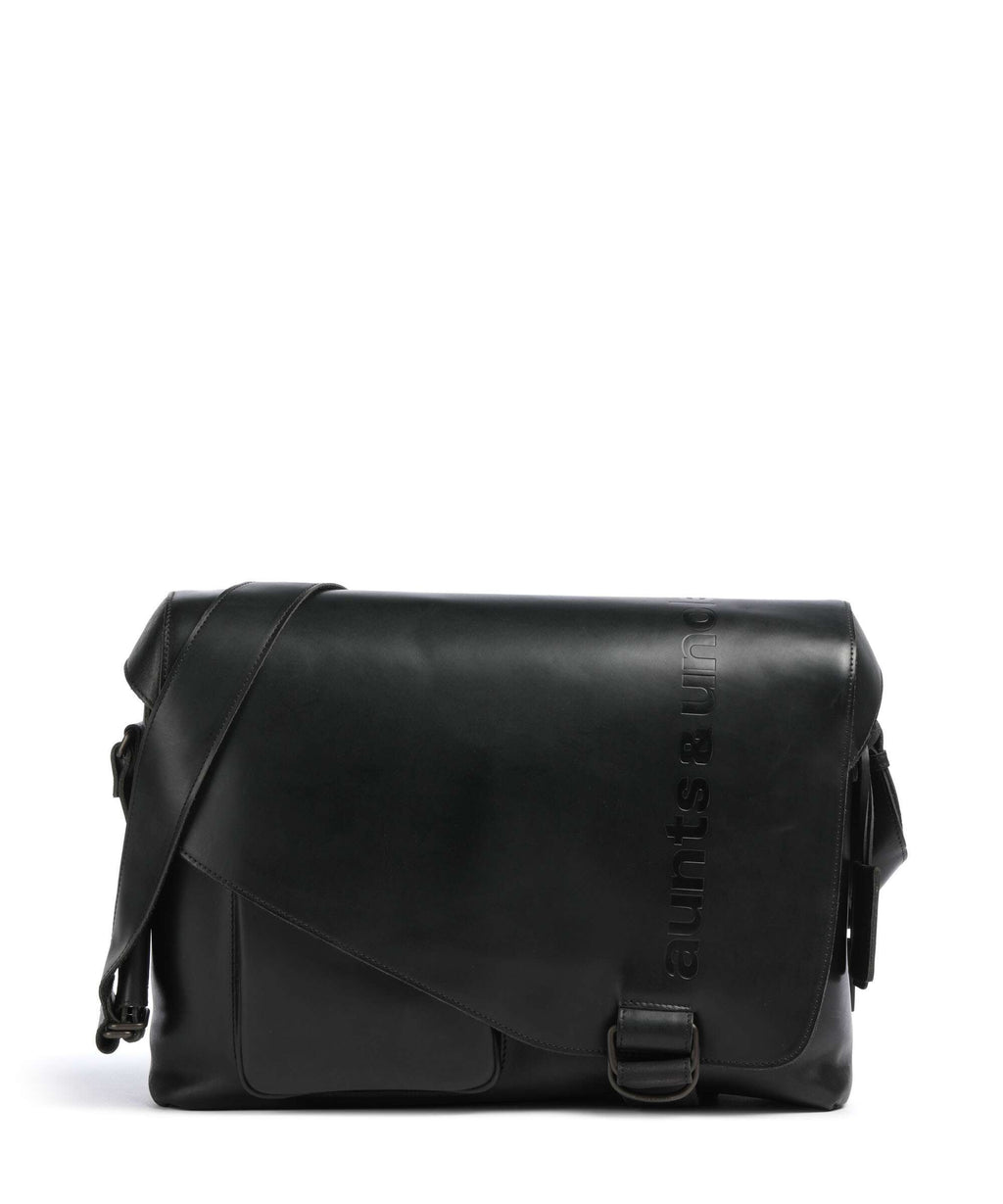 Aunts & Uncles Heritage Big Judd Messenger bag black