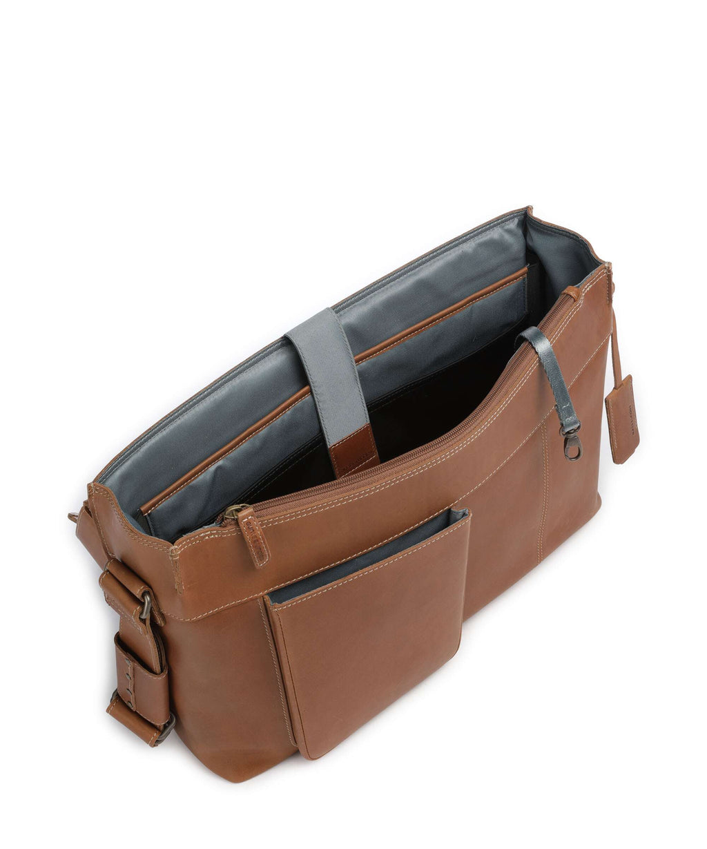 Aunts & Uncles Heritage Big Judd Messenger bag tan