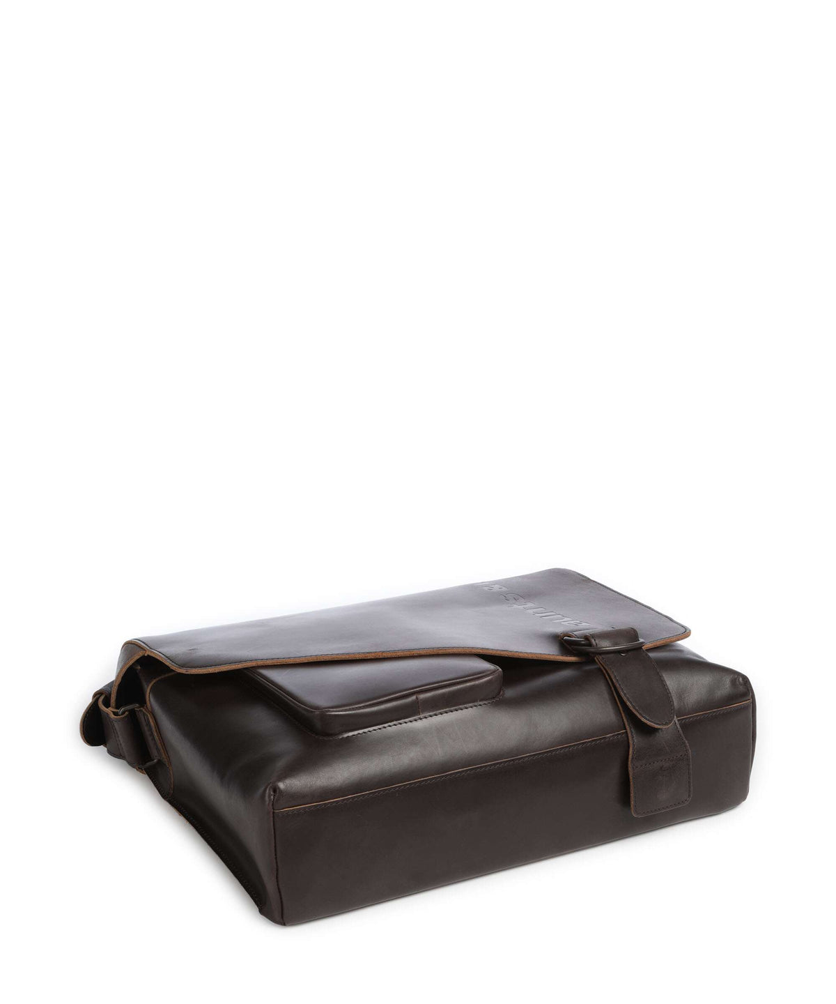 Aunts & Uncles Heritage Big Judd Messenger bag dark brown