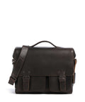 Aunts & Uncles Heritage Finn Briefcase dark brown