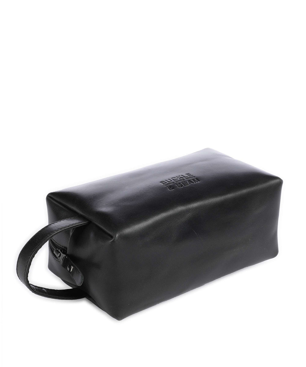 Buckle & Seam Crazy Horse Everest Toiletry bag black