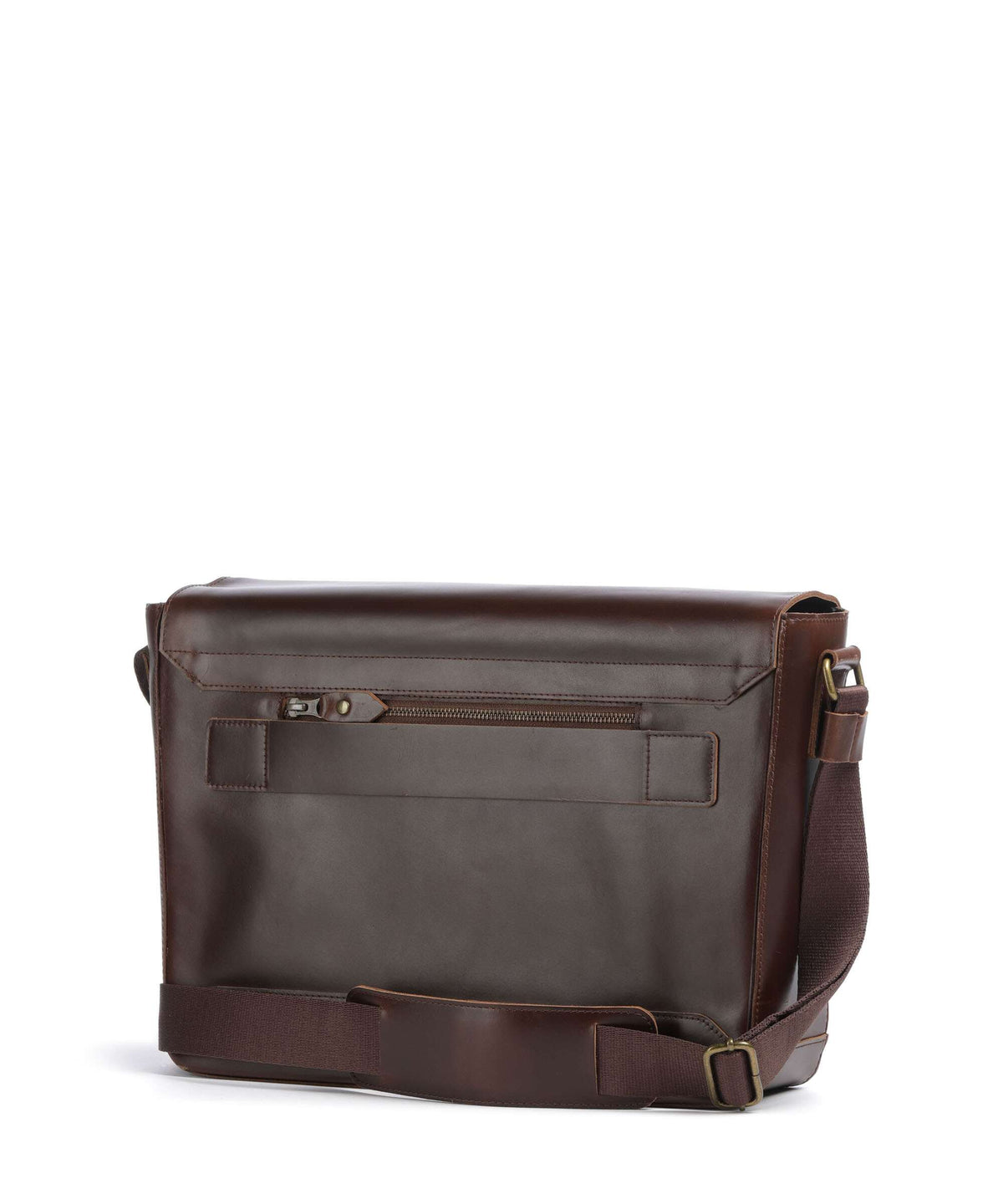 Buckle & Seam Crazy Horse Times Messenger bag brown