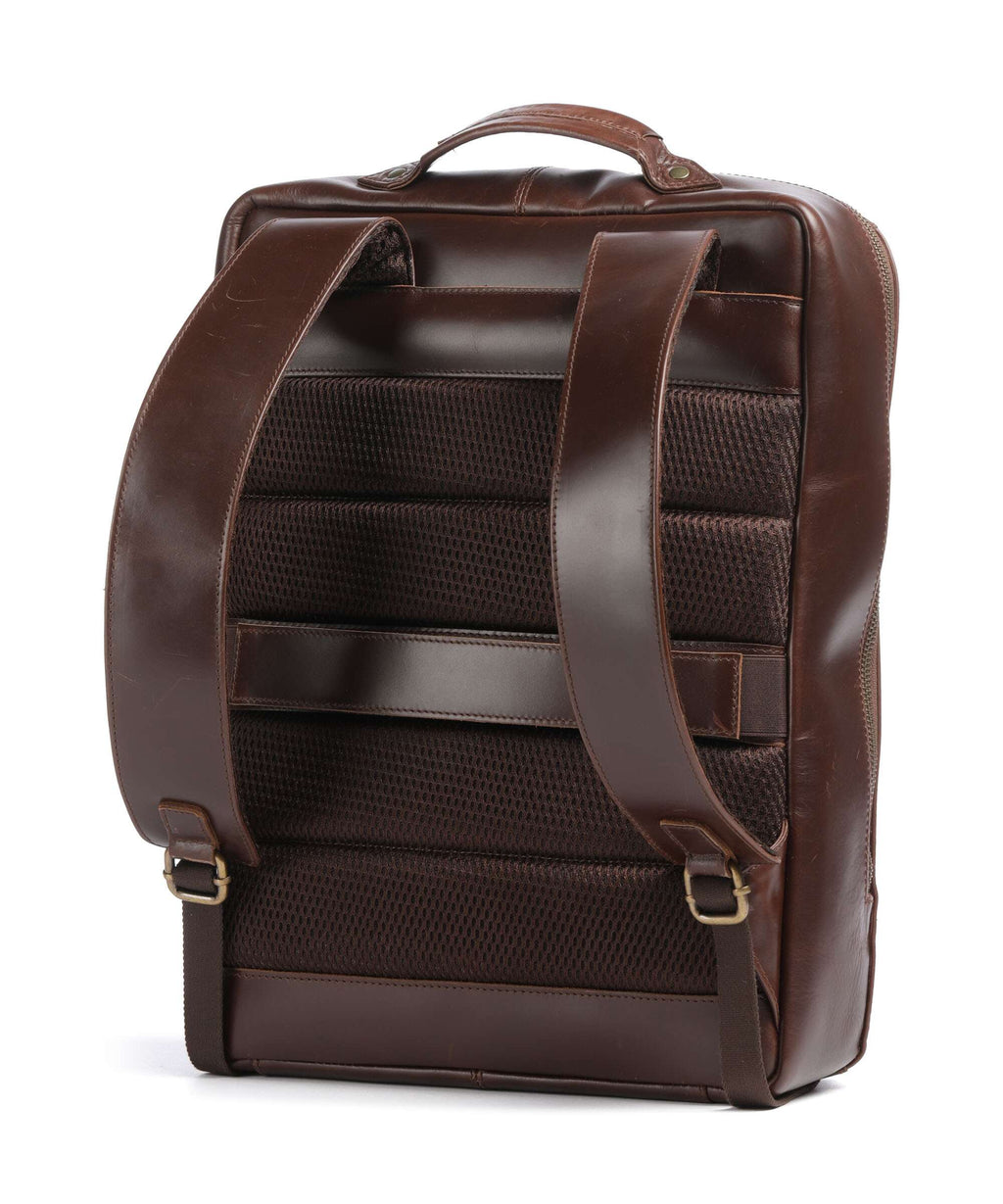 Buckle & Seam Crazy Horse Mik Backpack brown