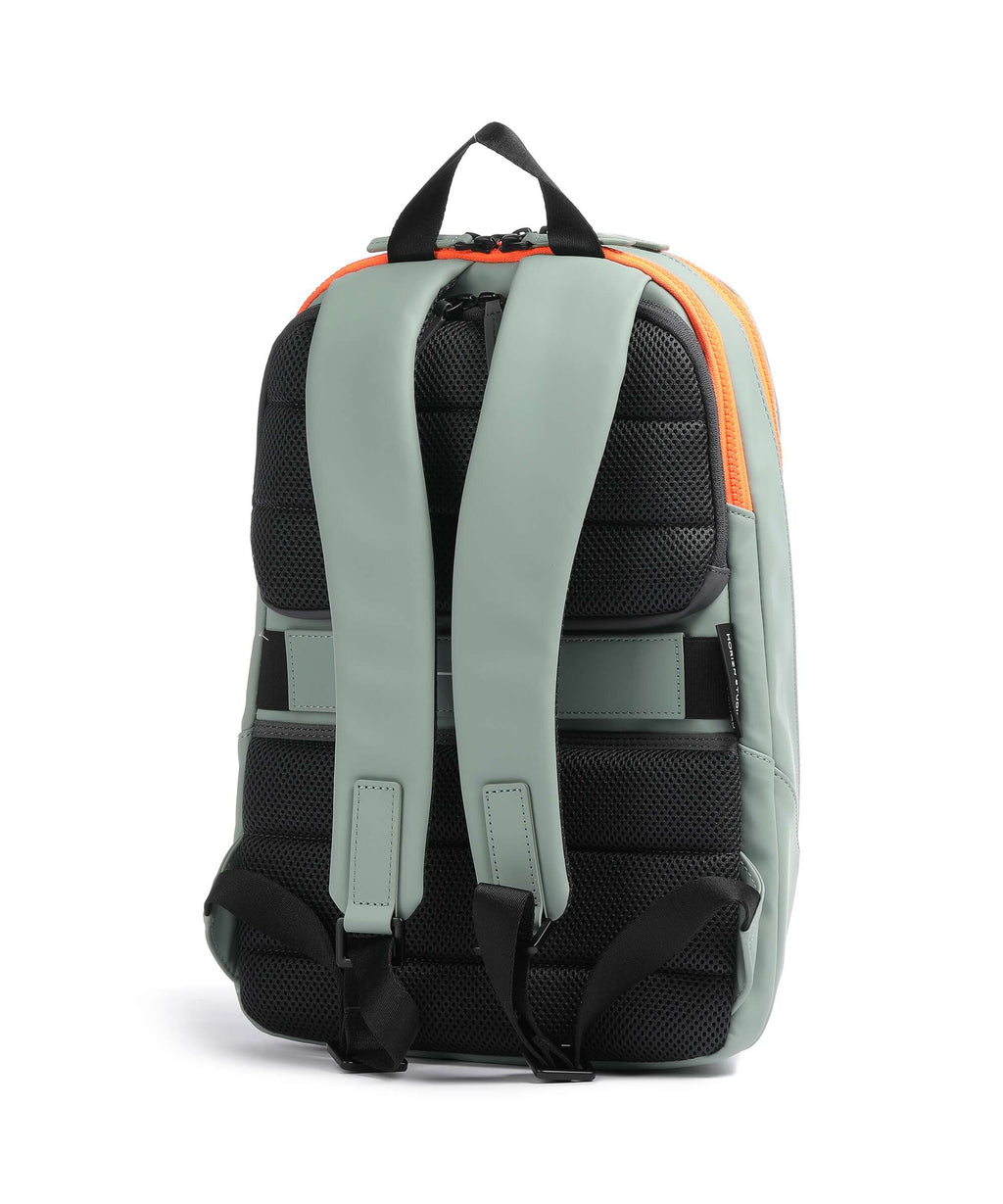 Horizn Studios Gion S Laptop backpack marine green/neon orange