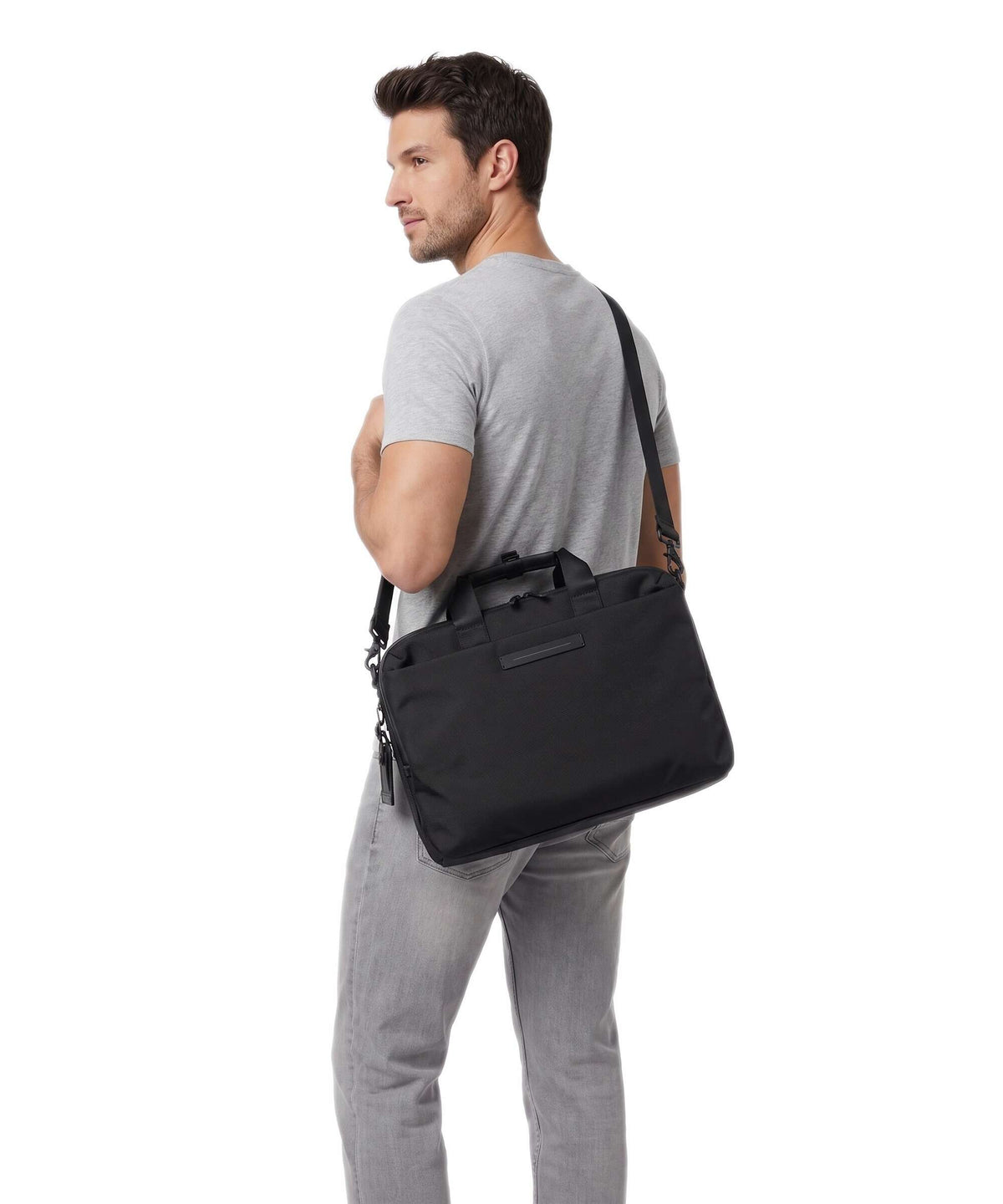 Horizn Studios Midtown Briefcase all black