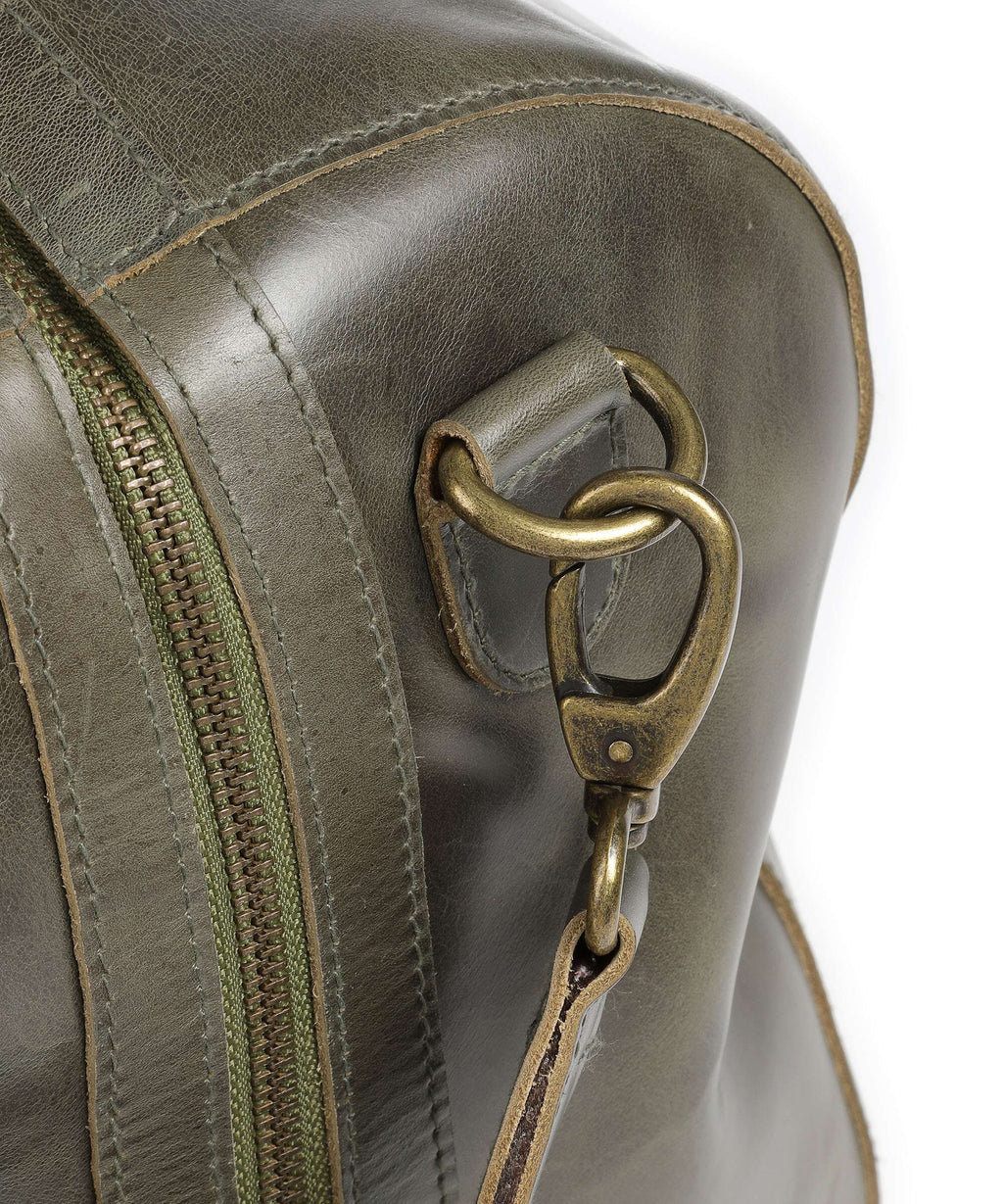 Buckle & Seam Crazy Horse Willow Weekend bag olive