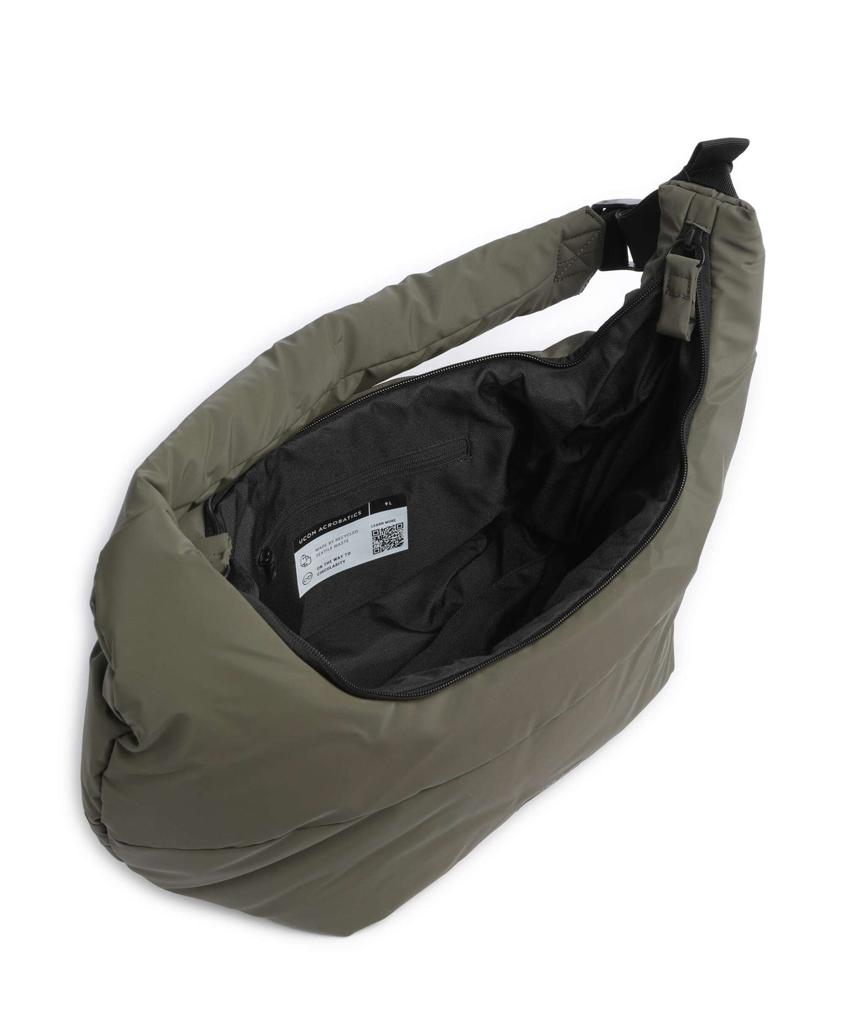 Ucon Acrobatics Moss Shota Medium Hobo bag olive