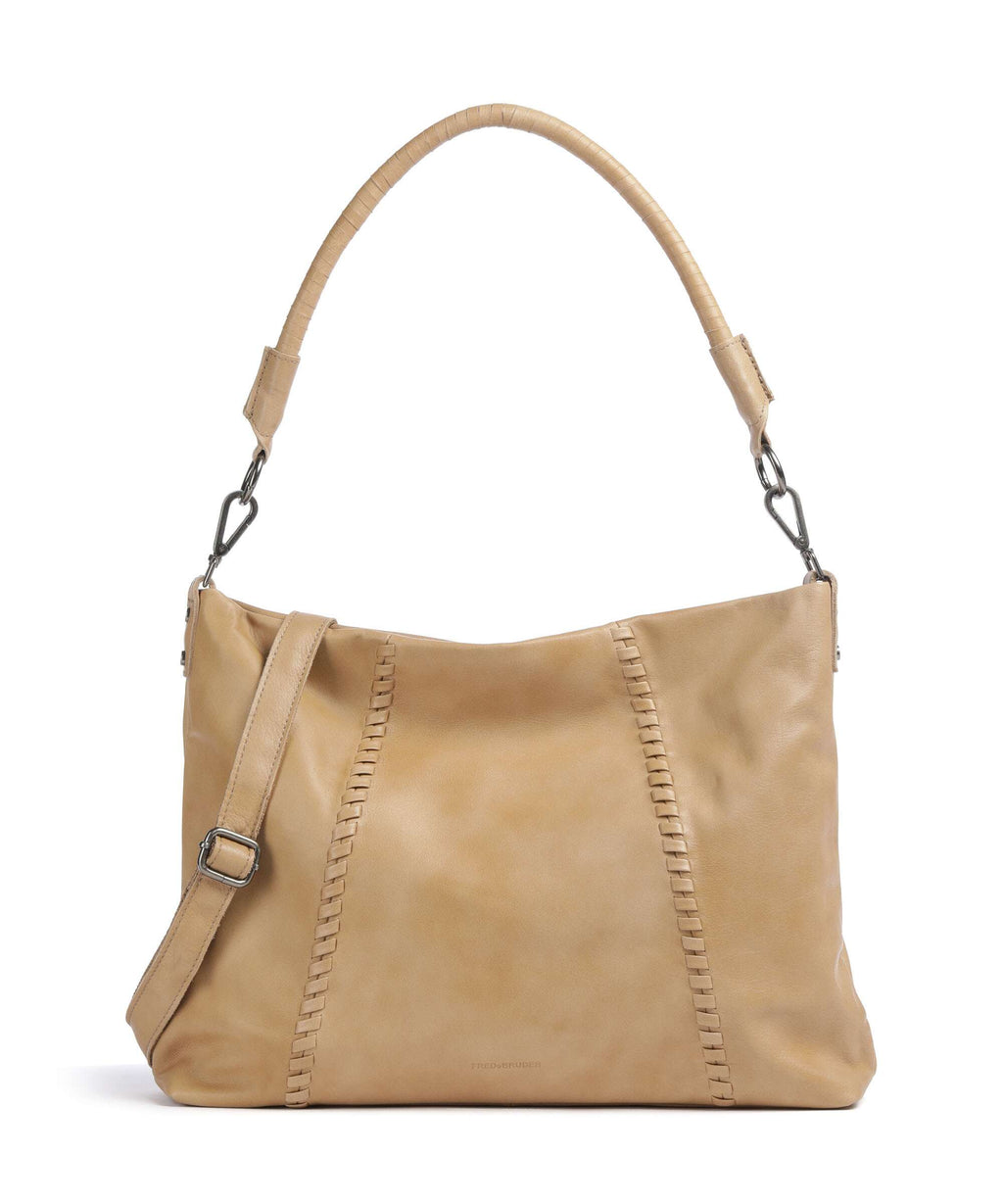 FredsBruder Bestseller Layer Likely Hobo bag milk coffee