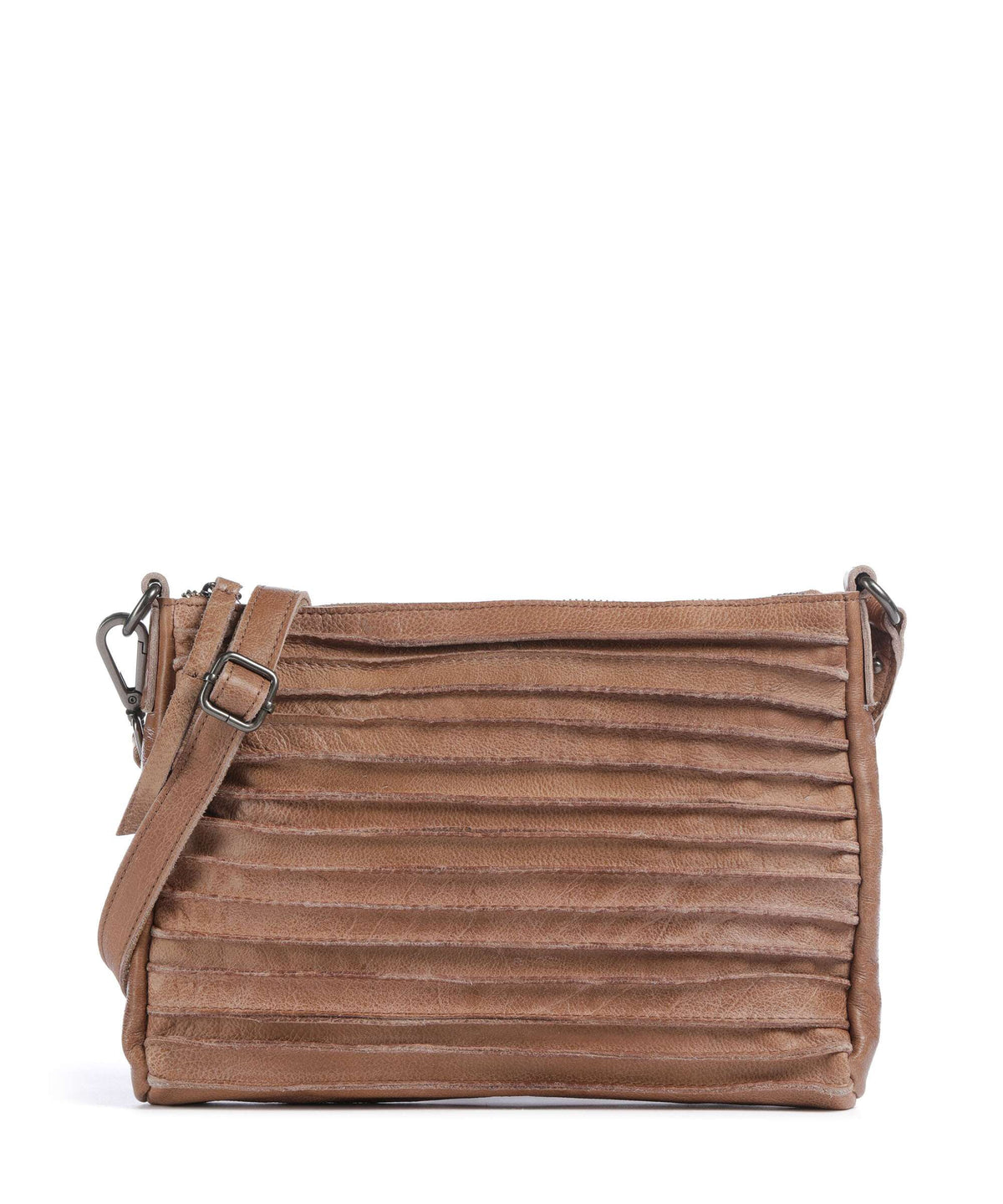 FredsBruder Bestseller Riffel Hobo bag caramel