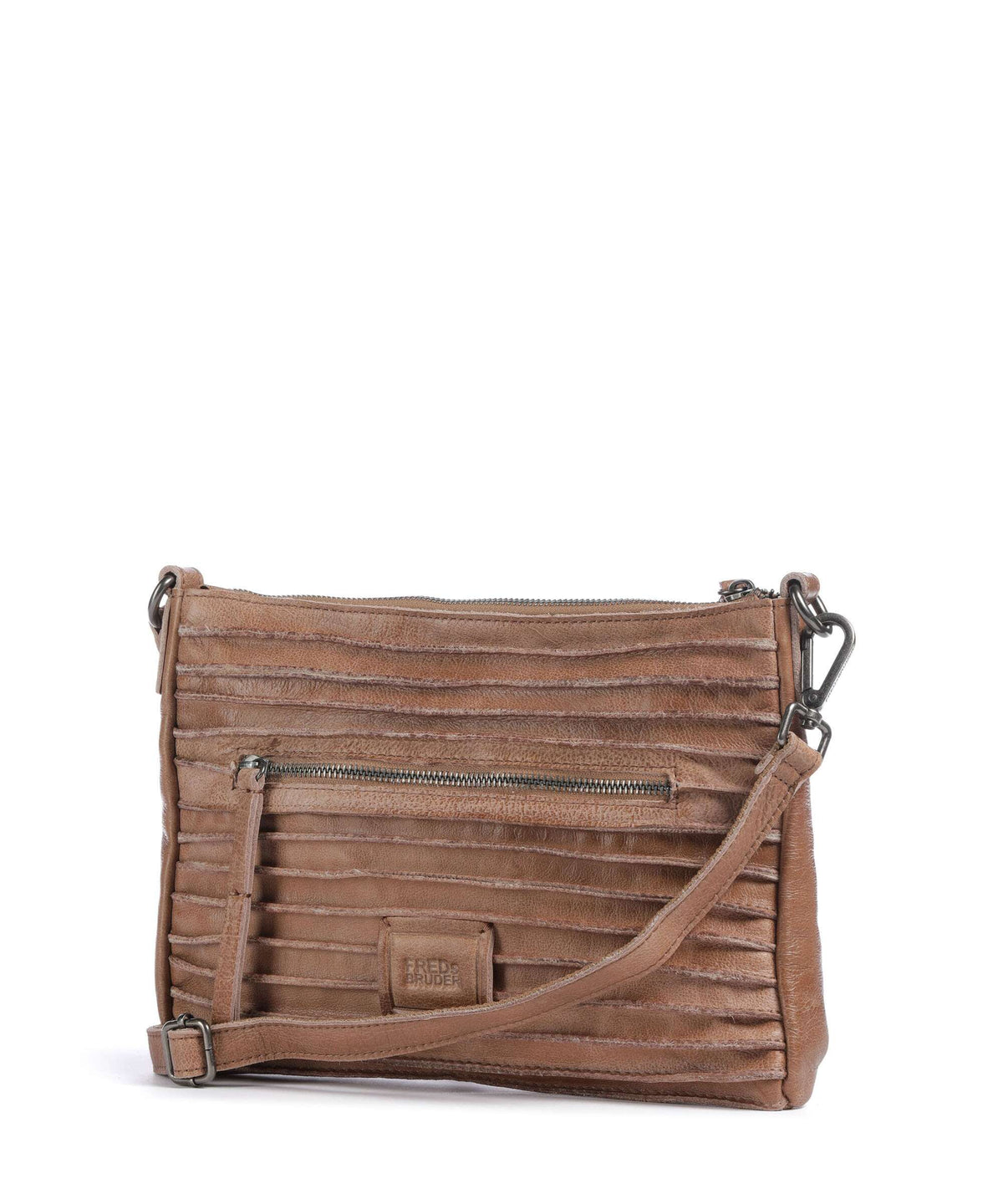 FredsBruder Bestseller Riffel Hobo bag caramel