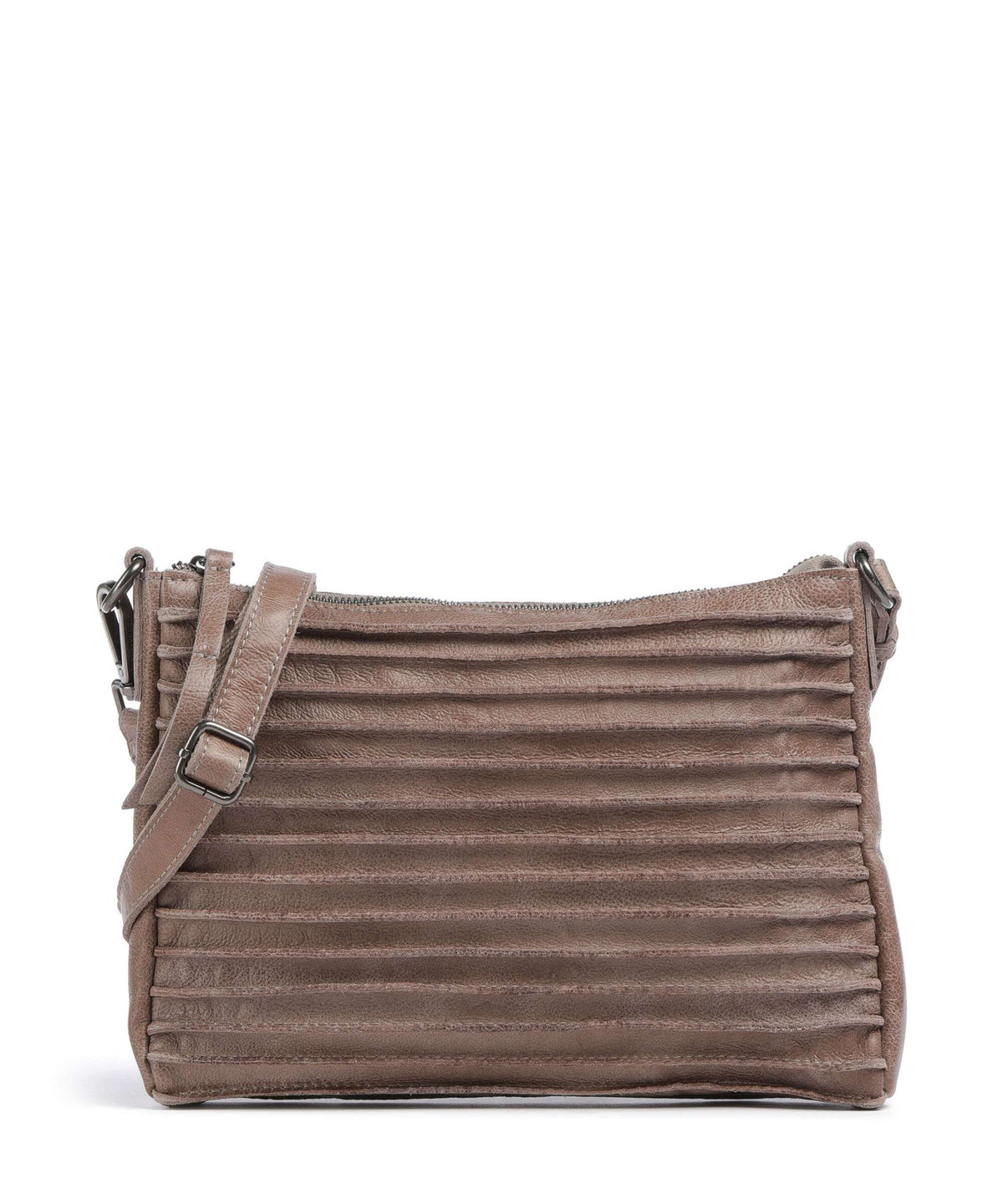 FredsBruder Bestseller Riffel Hobo bag dirty stone