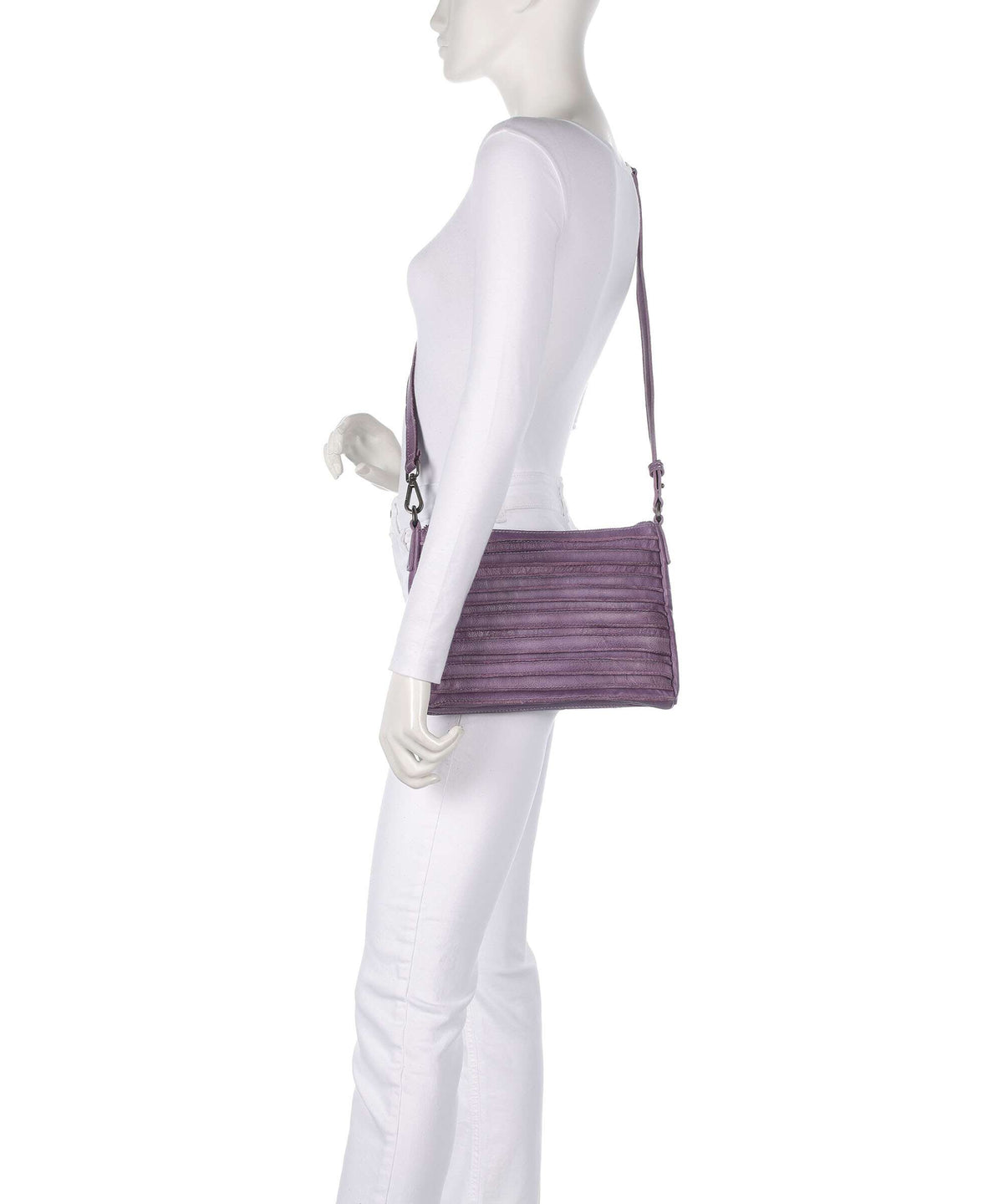 FredsBruder Bestseller Riffel Hobo bag lavender