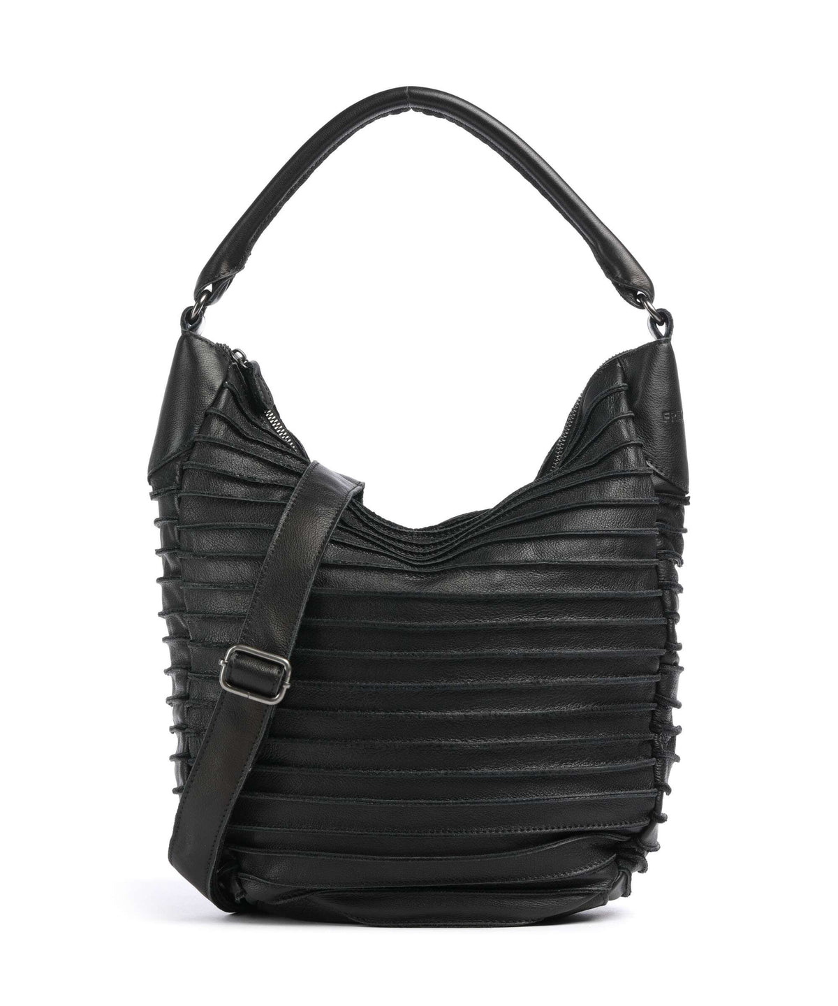 FredsBruder Bestseller Riffeltier S Hobo bag black